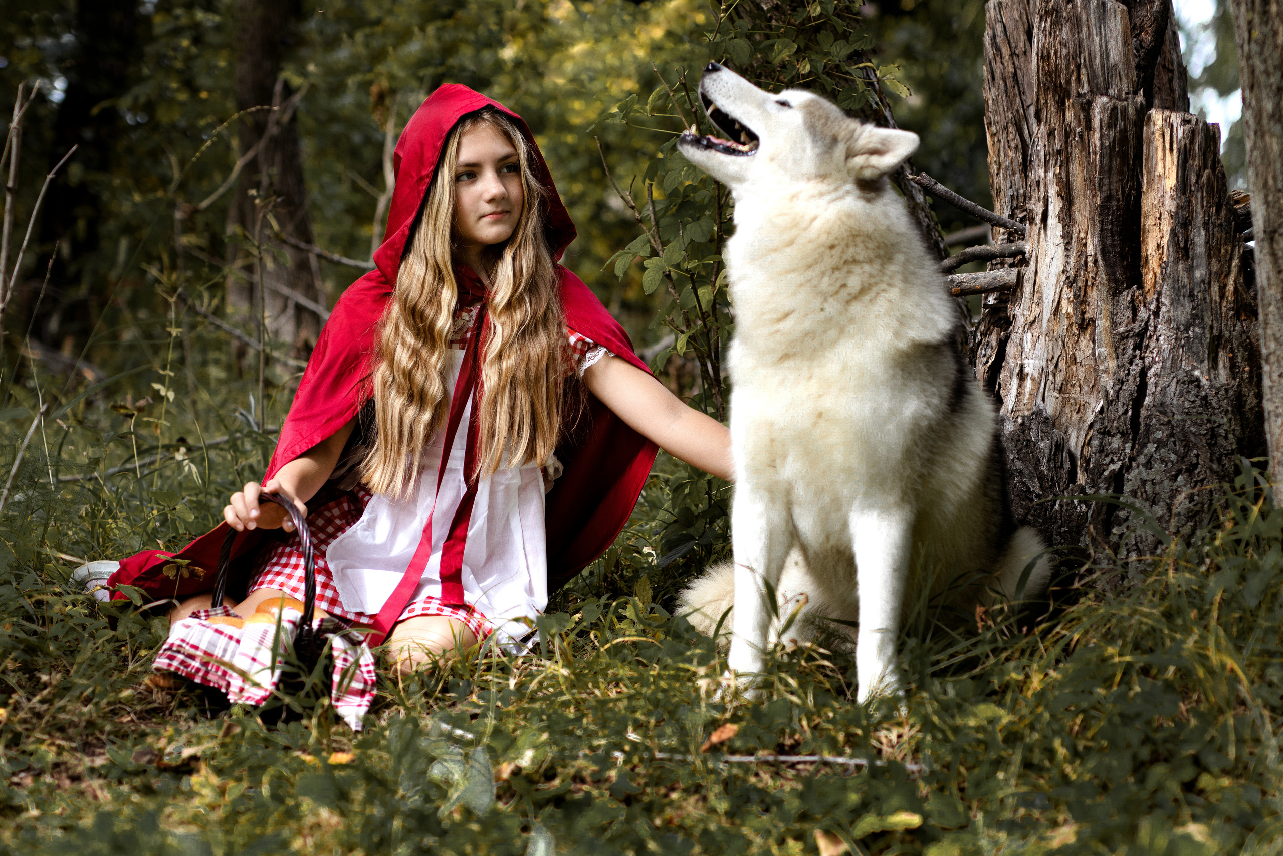 Алиса — «Красная Шапочка». Фотограф Марина Семенова г. Владивосток