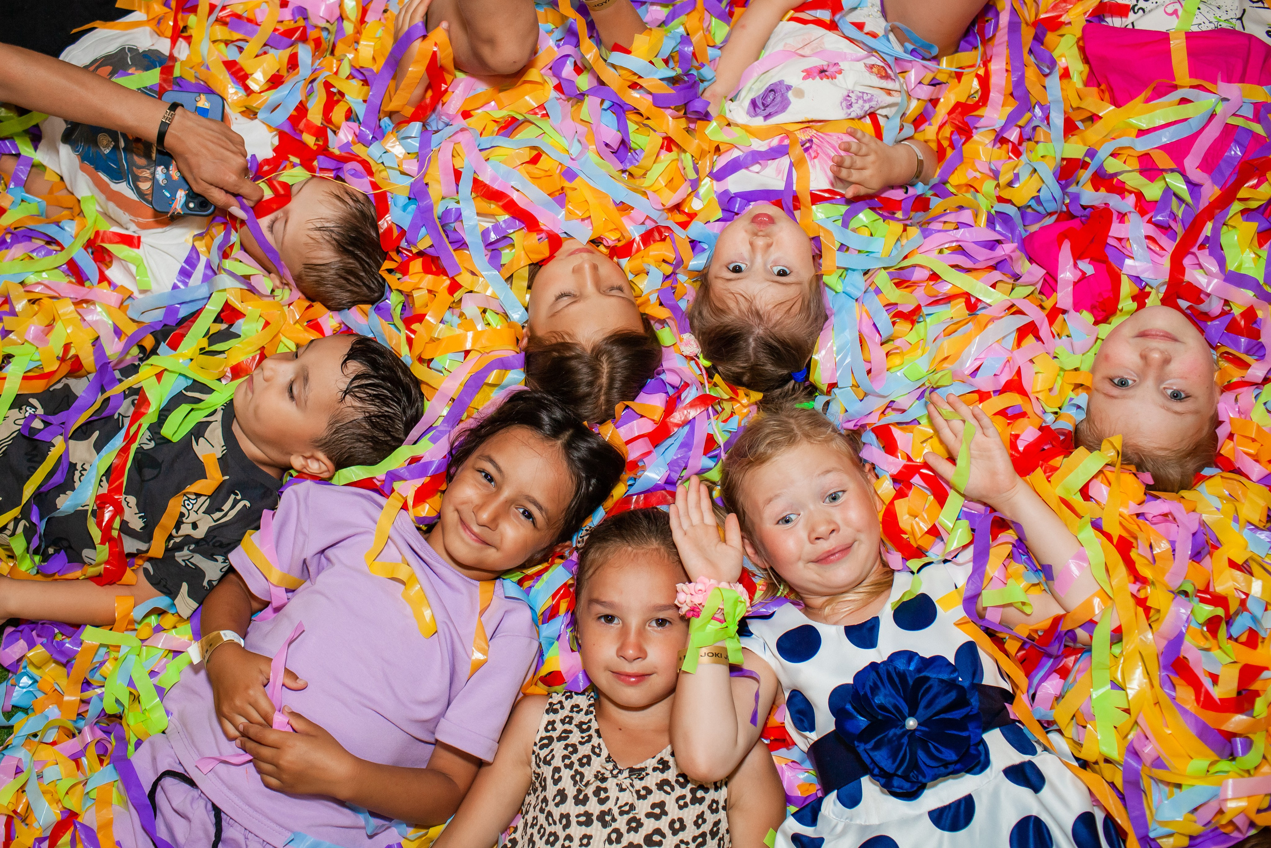 День рождения Даши Ленточная дискотека. Детский и семейный фотограф в Санкт-Петербурге Елизавета Сорокина