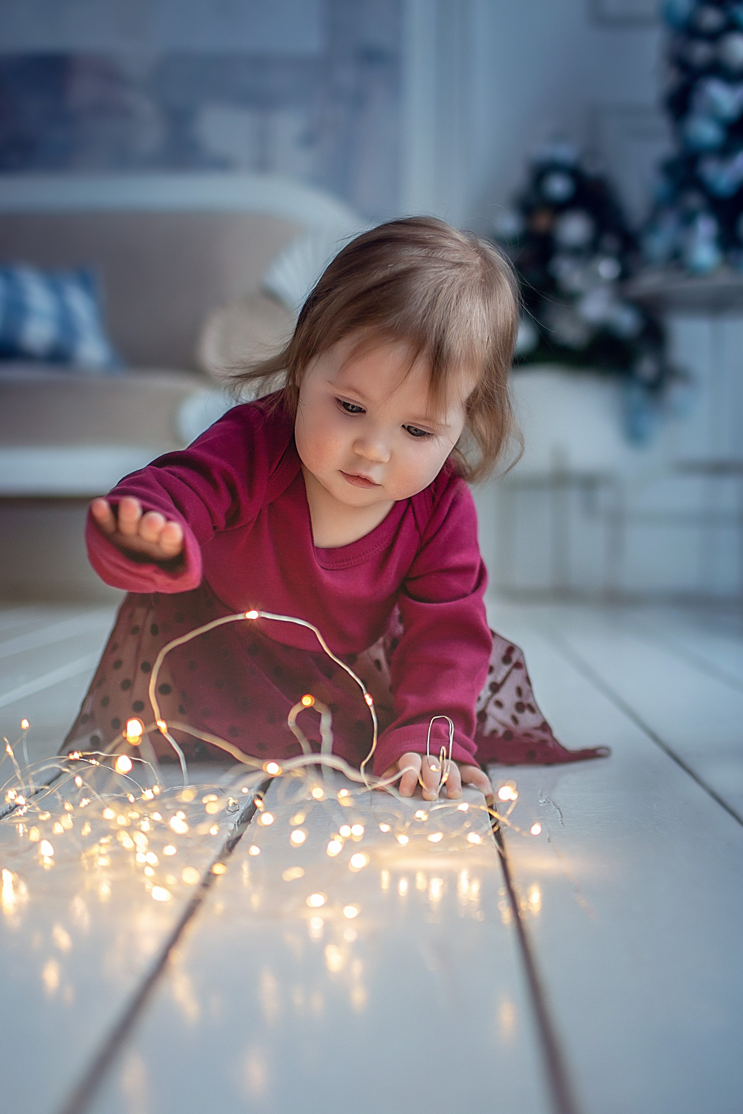 Новогодняя_Катюша с детьми. Семейный фотограф в Санкт-Петербурге