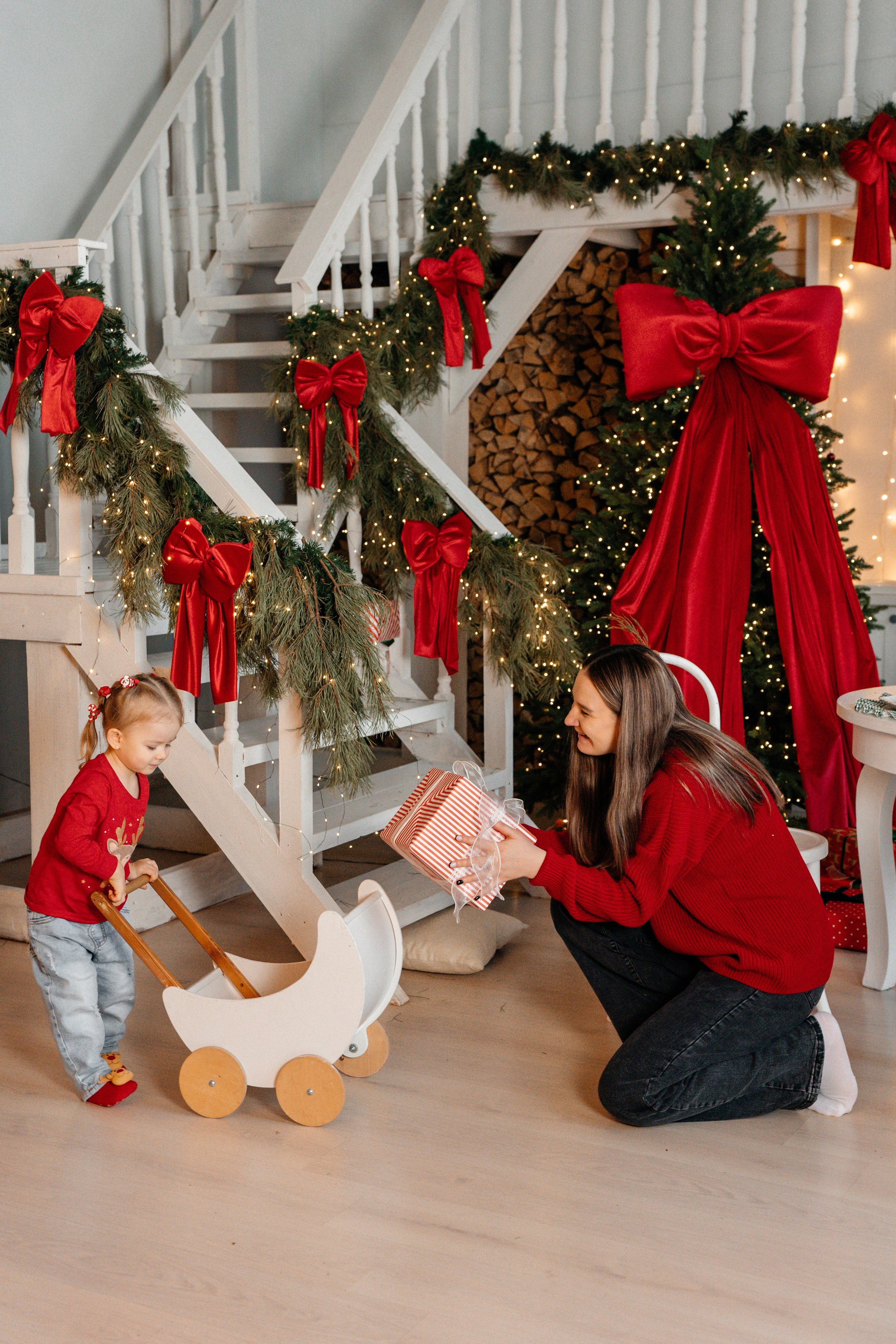 Семейная новогодняя история. Ваш семейный фотограф в Минске — Вика Трегубова