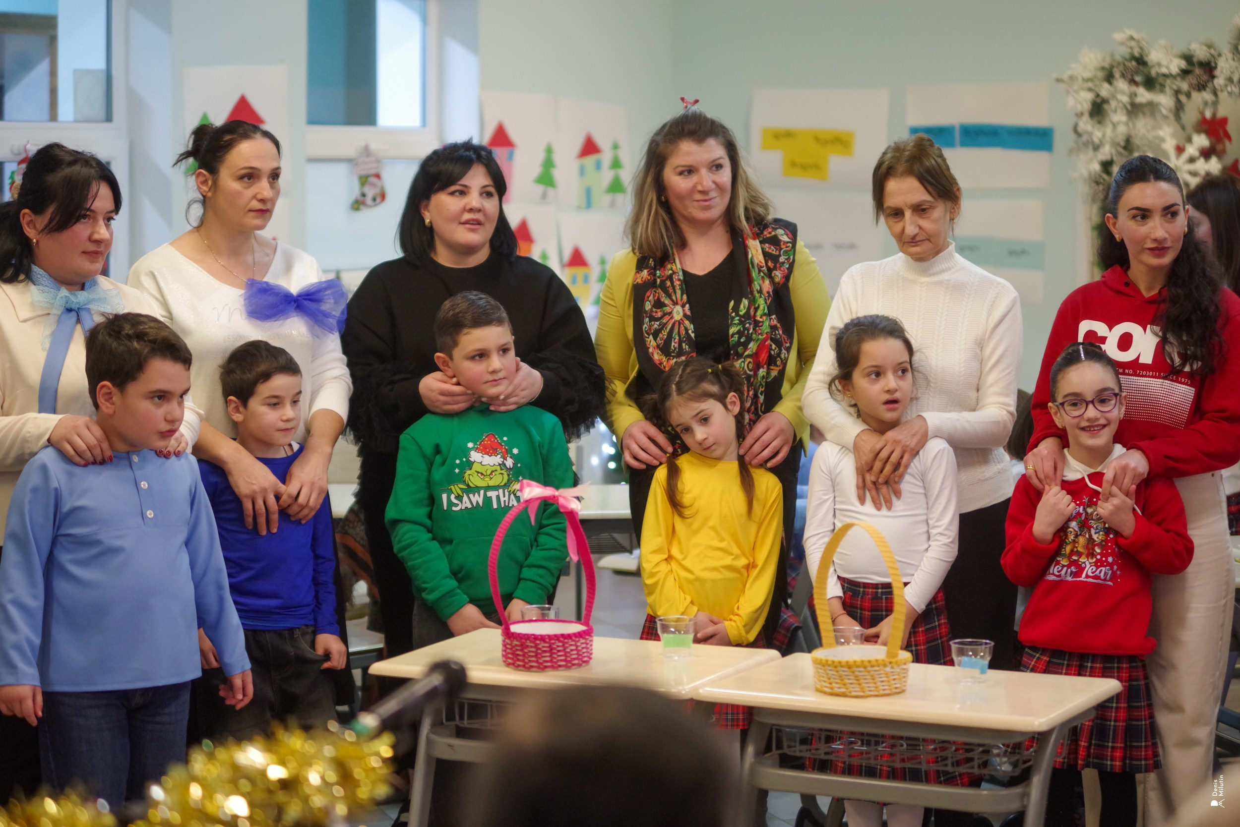 Викторина в школе. Портретный фотограф Денис Милютин