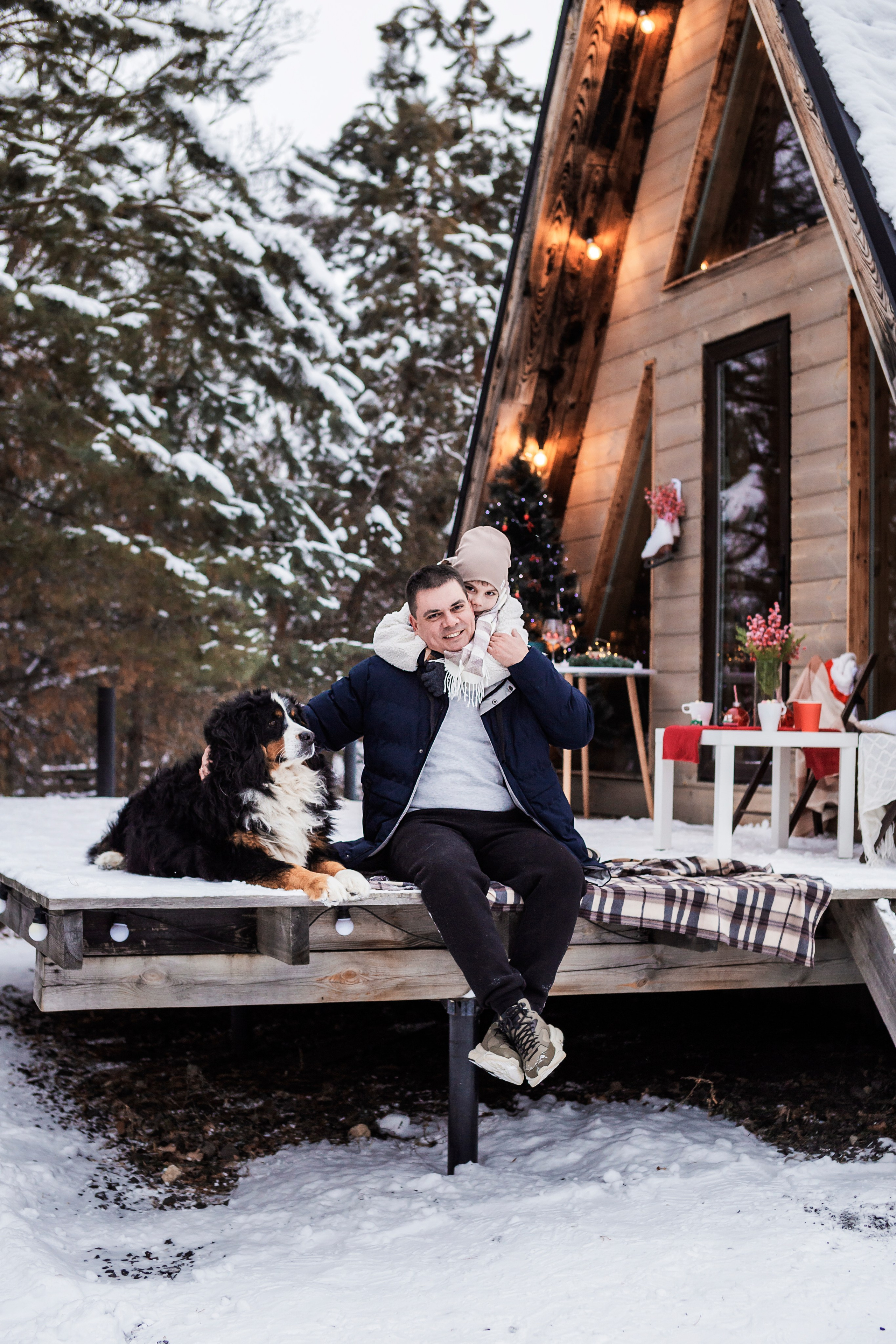 Зимний дом. Семейный фотограф в Саратове