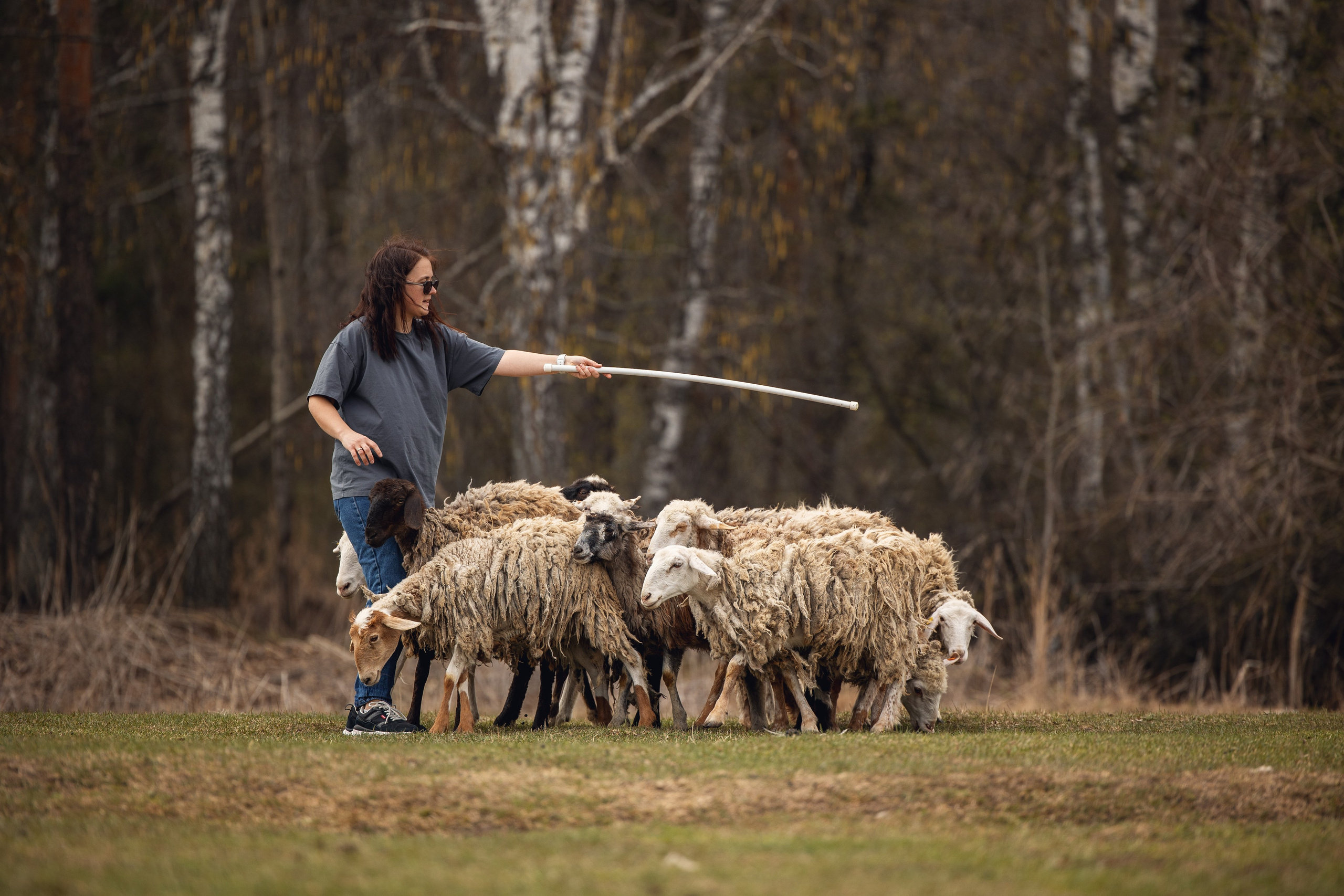Анна и Вуди. YULA KOLESOVA | Фотограф — Анималист | Художник | Тюмень