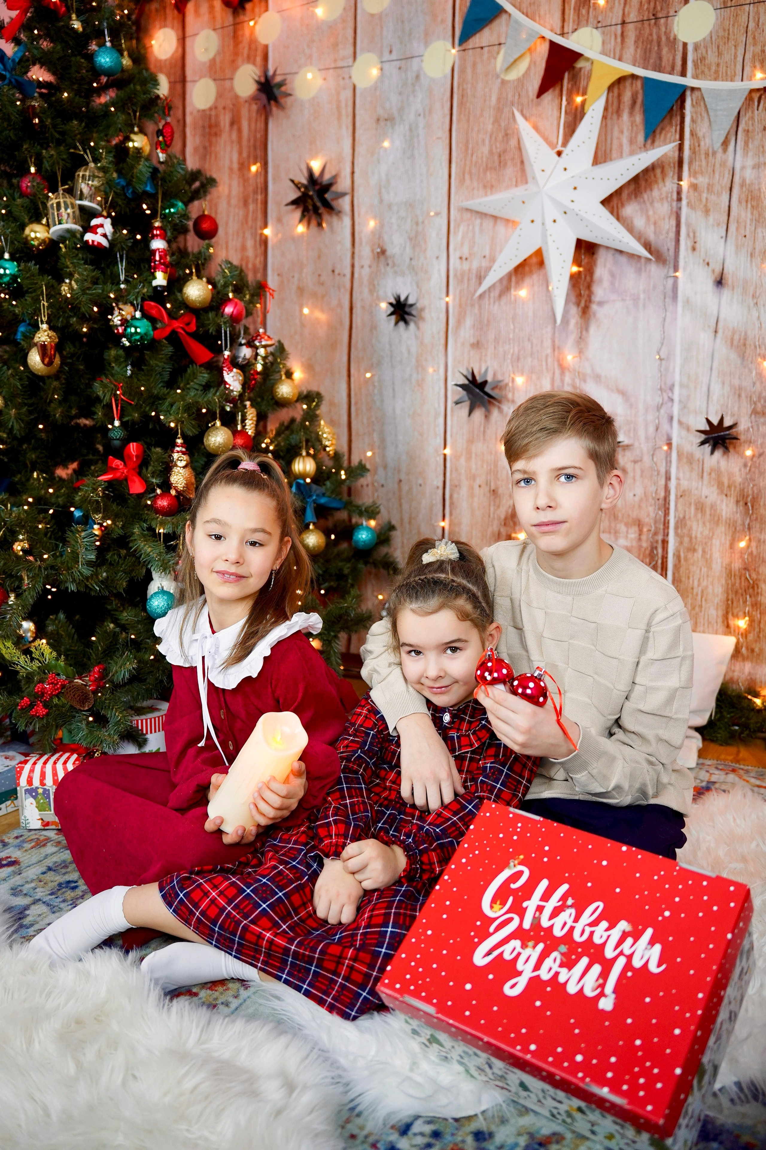 Новогодний фотопроект #2. Семейный и детский фотограф Александра Гвоздикова