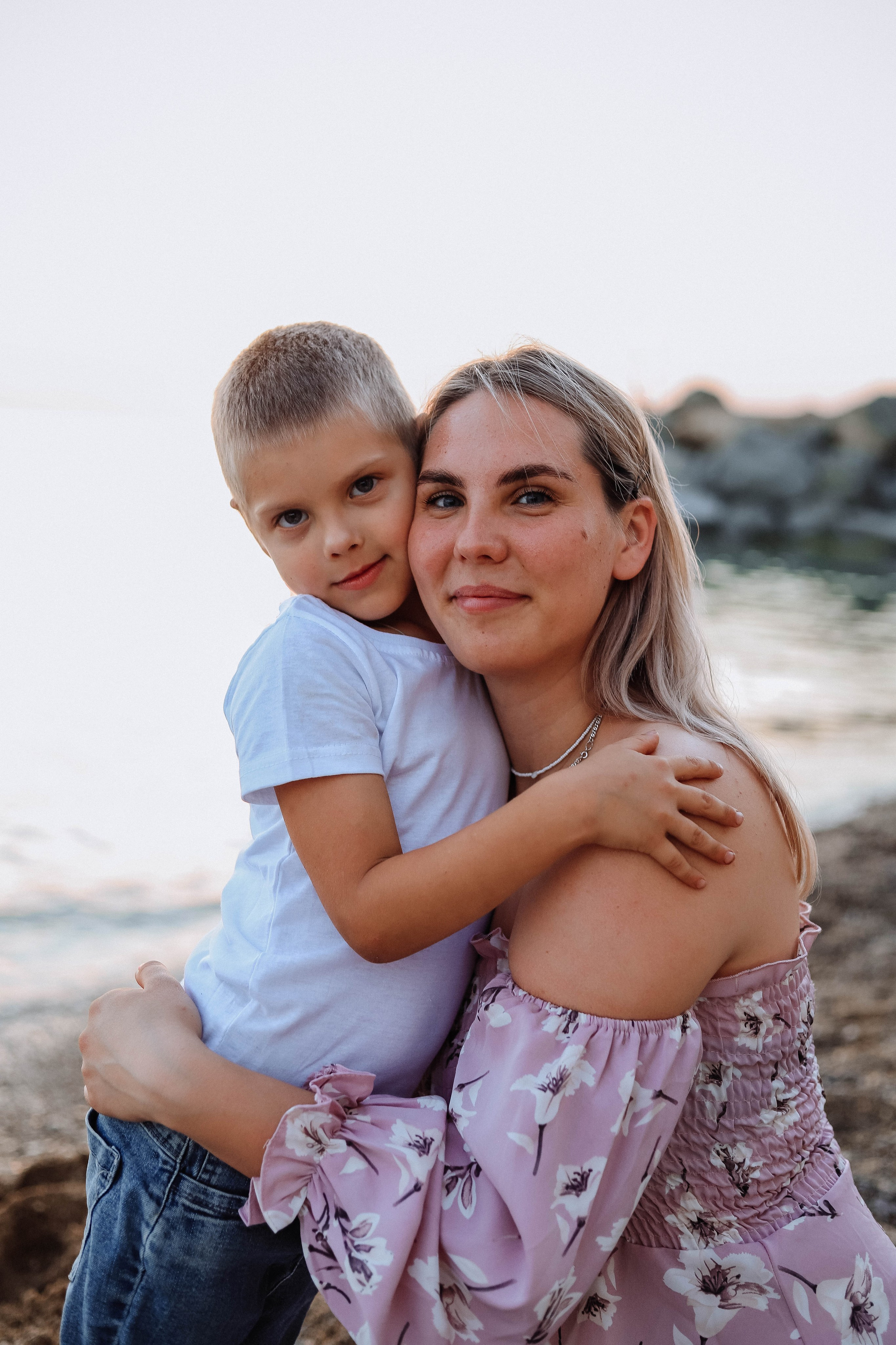 Ника и Тёма фотосессия на море. Женский/Детский фотограф в Симферополе Вероника Слепогина