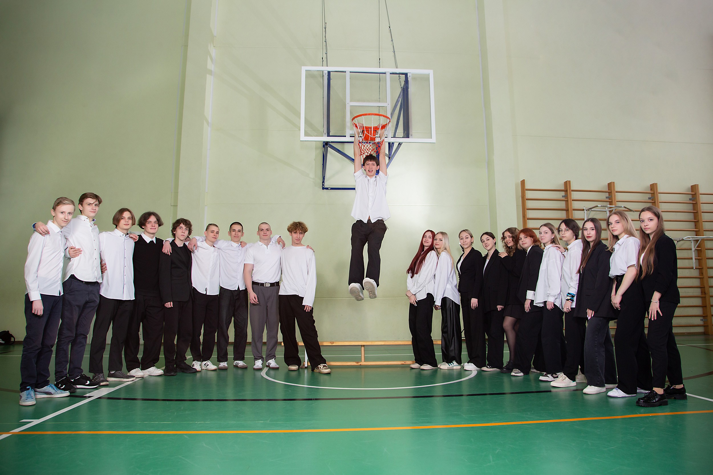 фотосъемка старшеклассников в школе