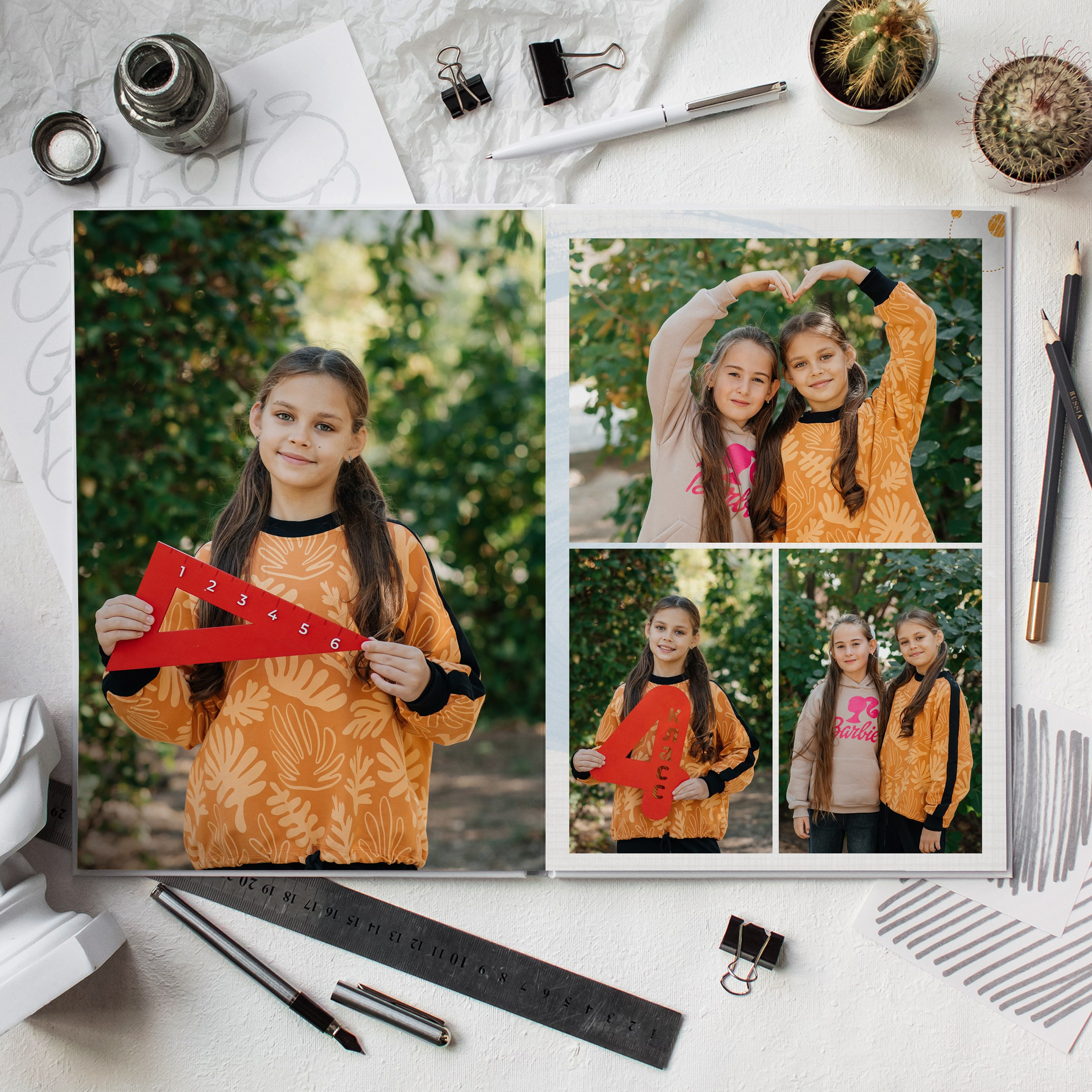 Прощай начальная школа. Дизайнер fotokniga_ast