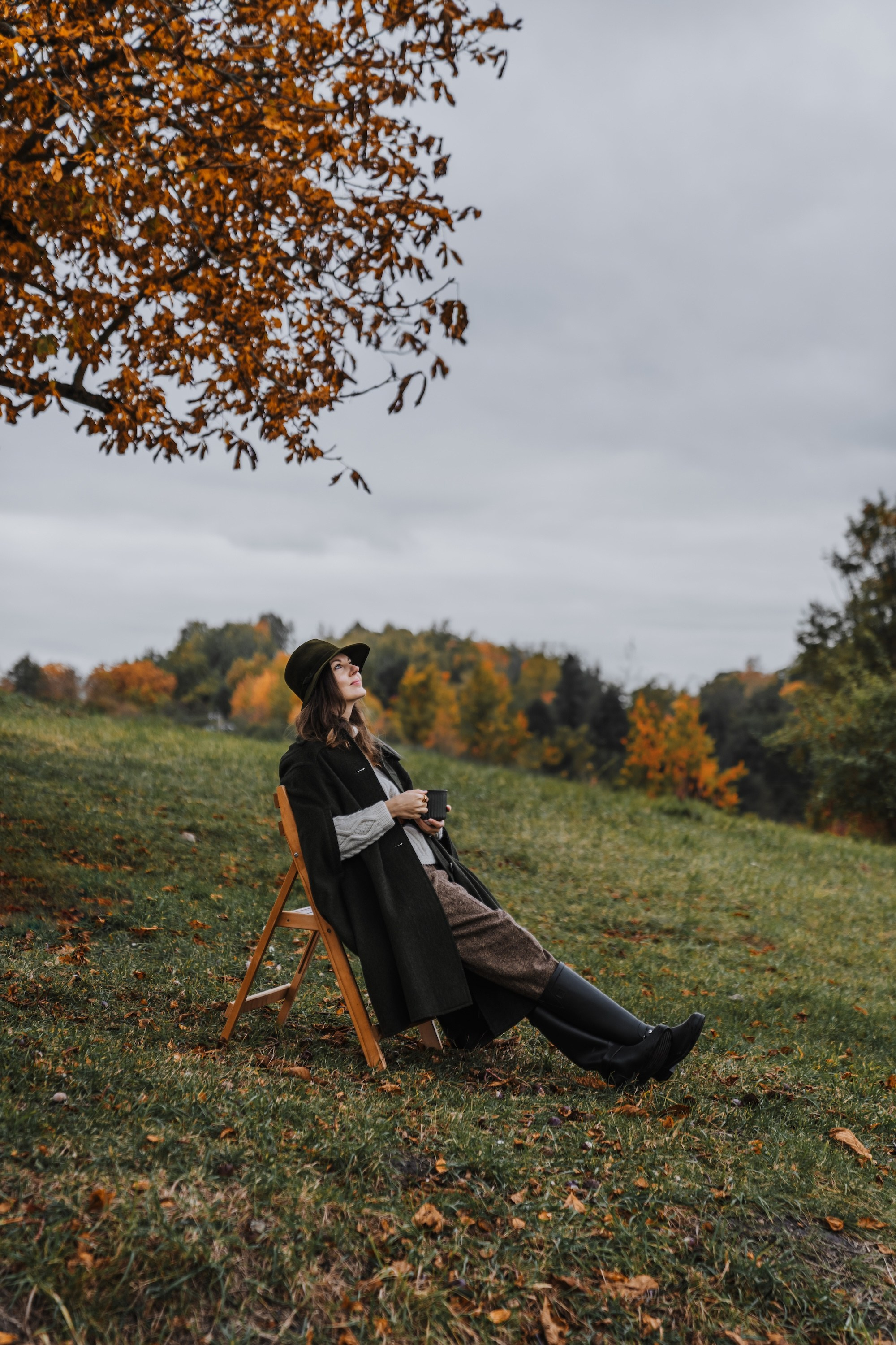 Юля. Осень, в британском стиле, Минск. Olga Modjaro