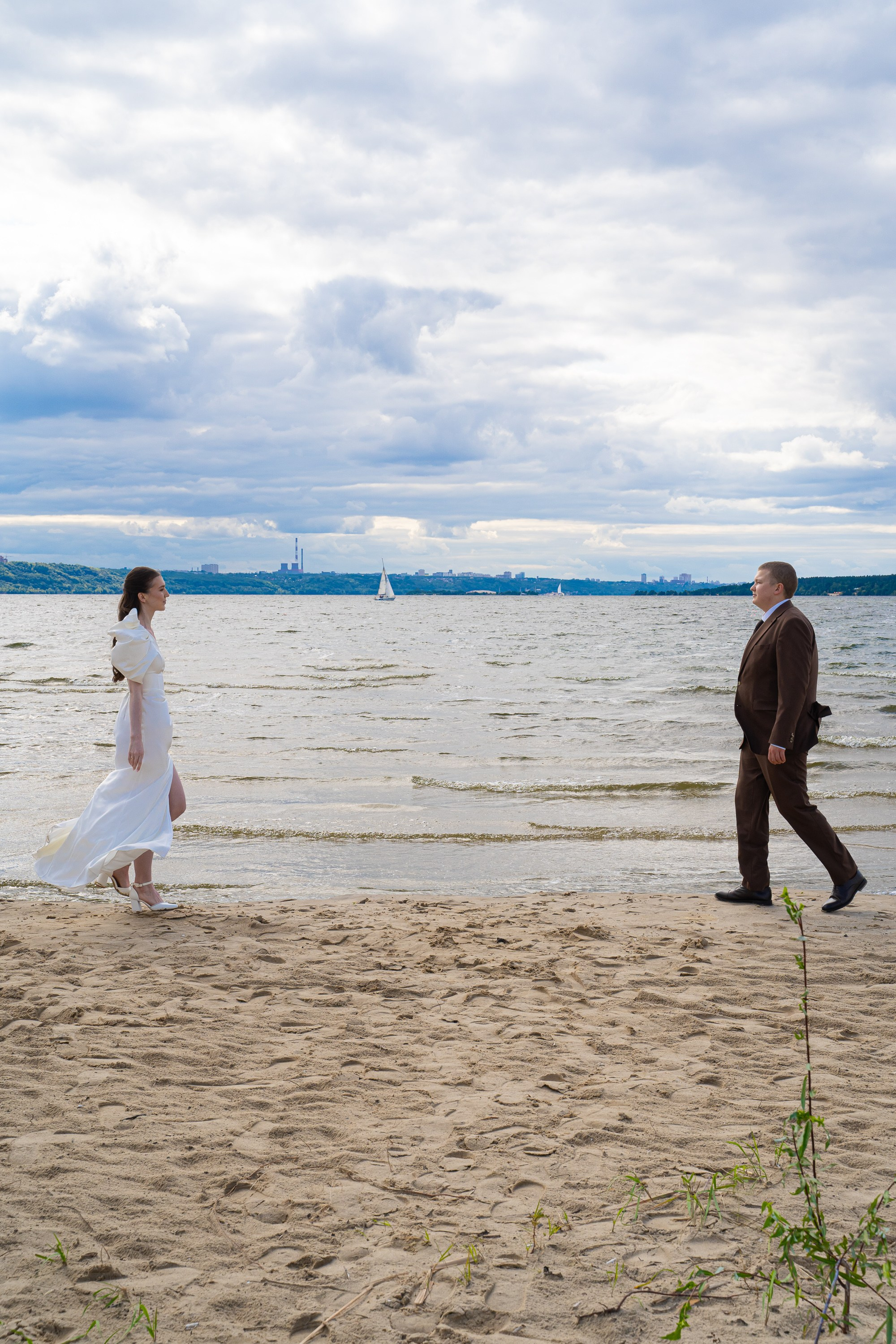 Свадебная прогулка Анастасия и Даниил. Разноплановый фотограф в Москве