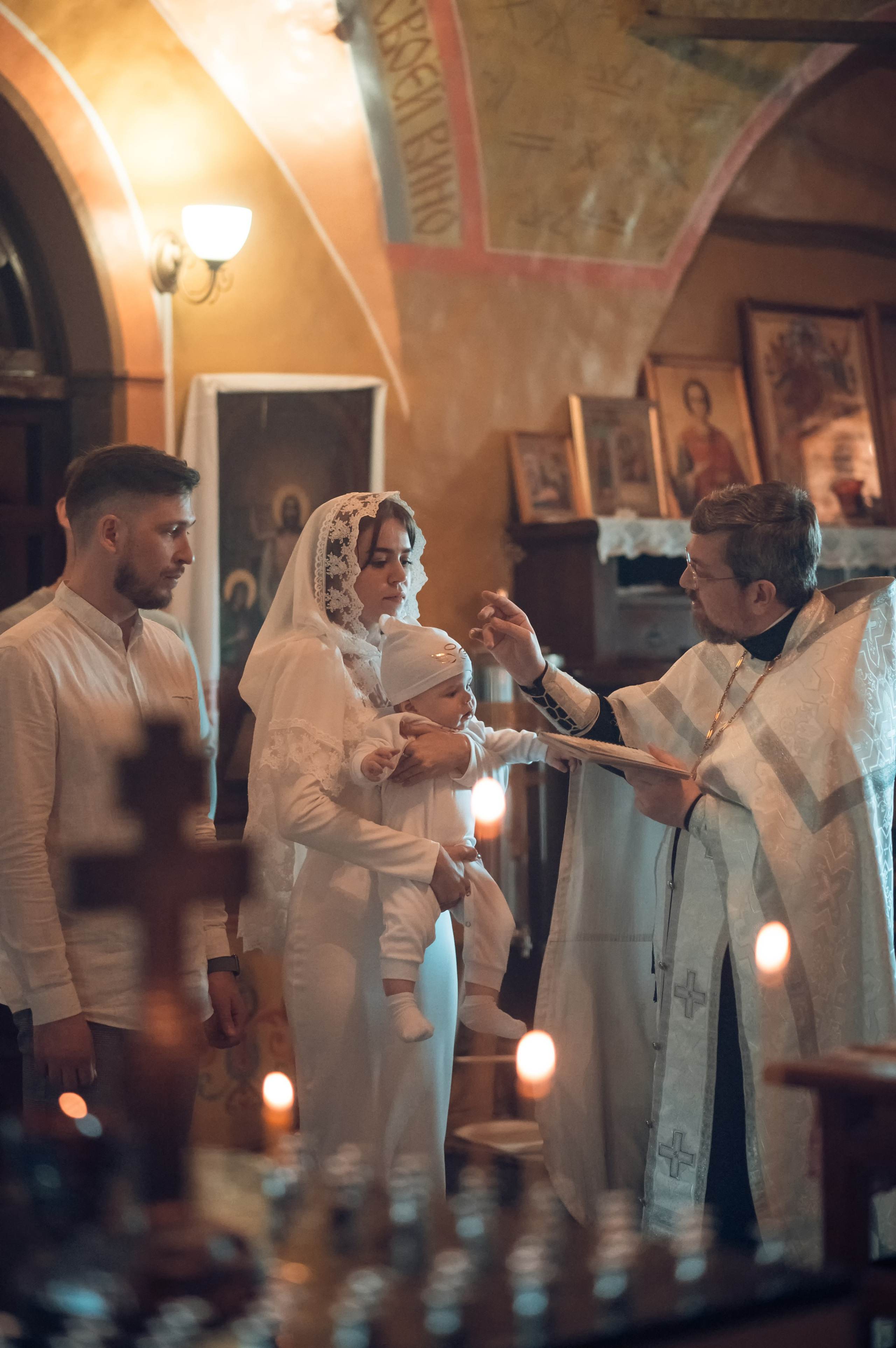 Таинство Крещения Спасо-Преображенский Храм. Семейный фотограф Олеся Батурина Рязань