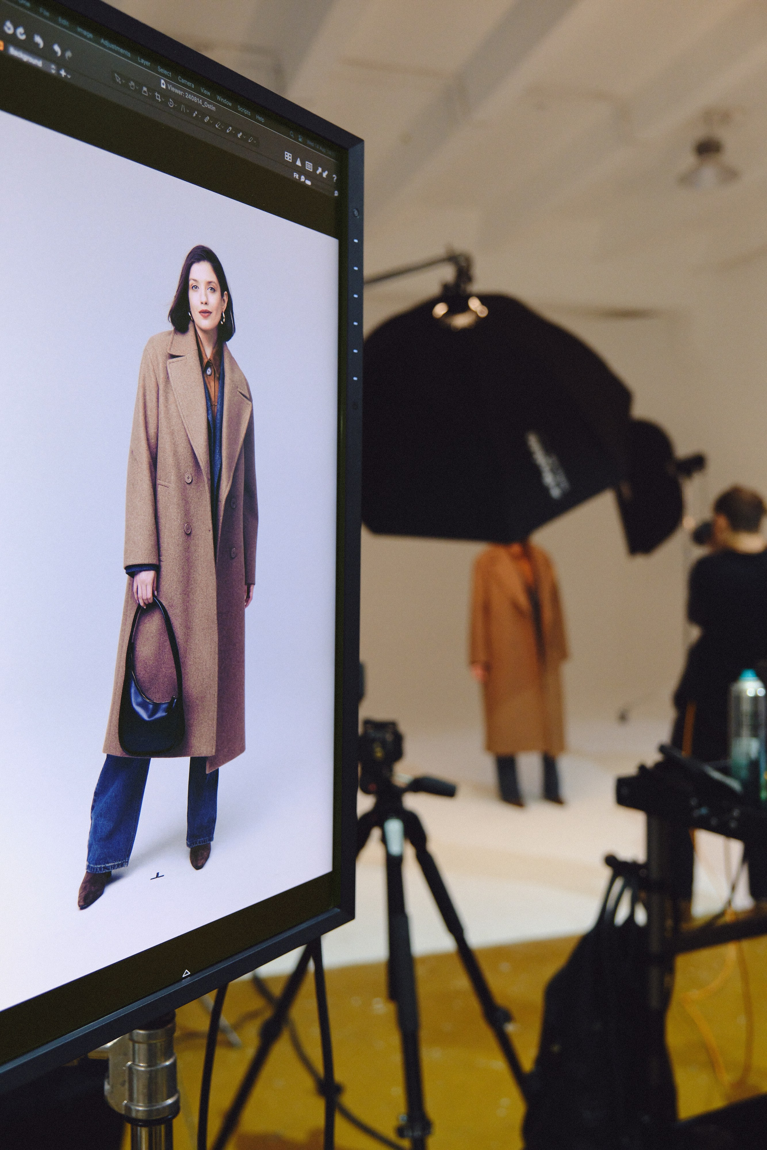 OSTIN x Анна Чиповская FW 25. Портретный и репортажный фотограф в Москве Острикова Анастасия