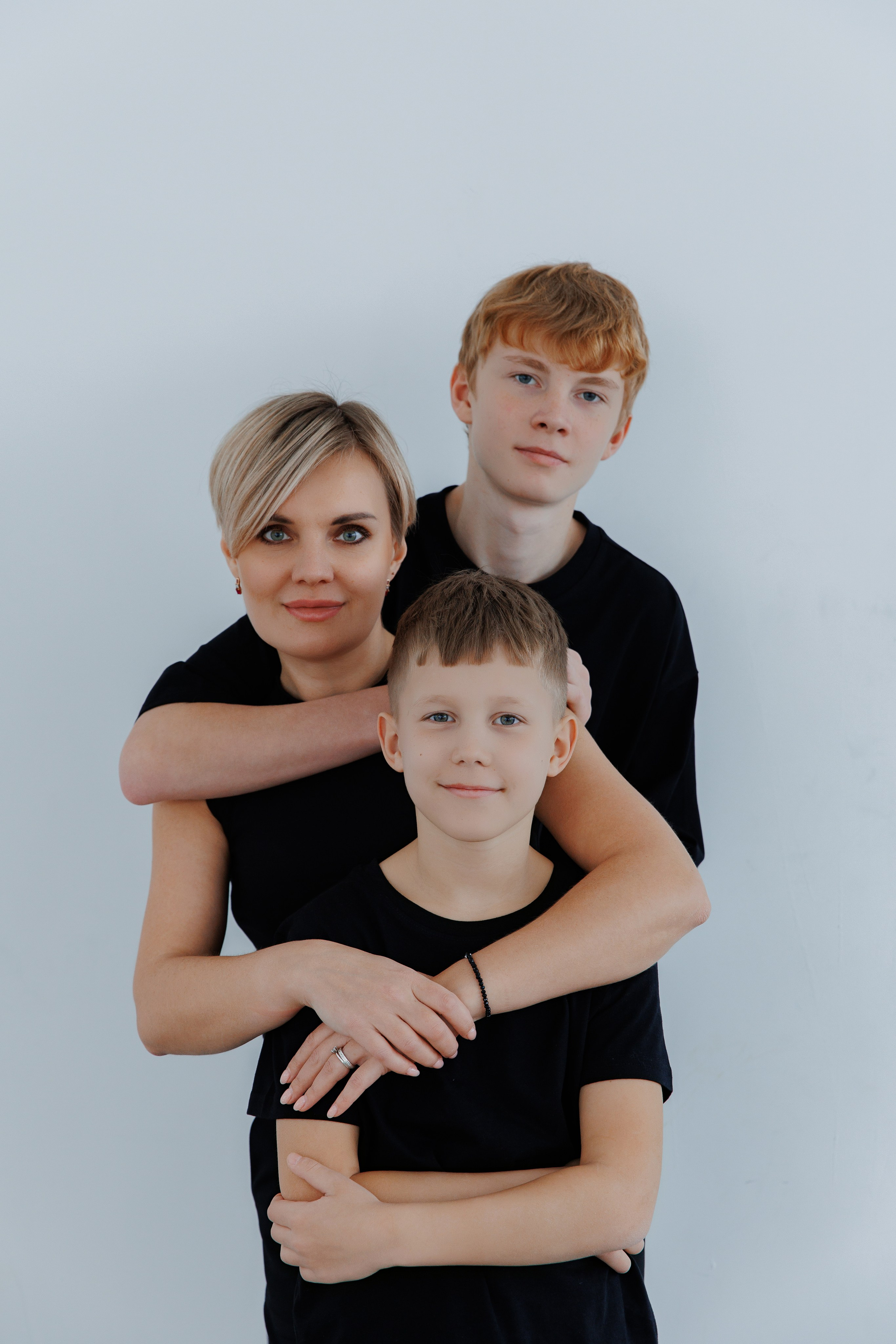 Семейная фотосессия Елена с сыновьями. Фотограф Александра Сыщенко