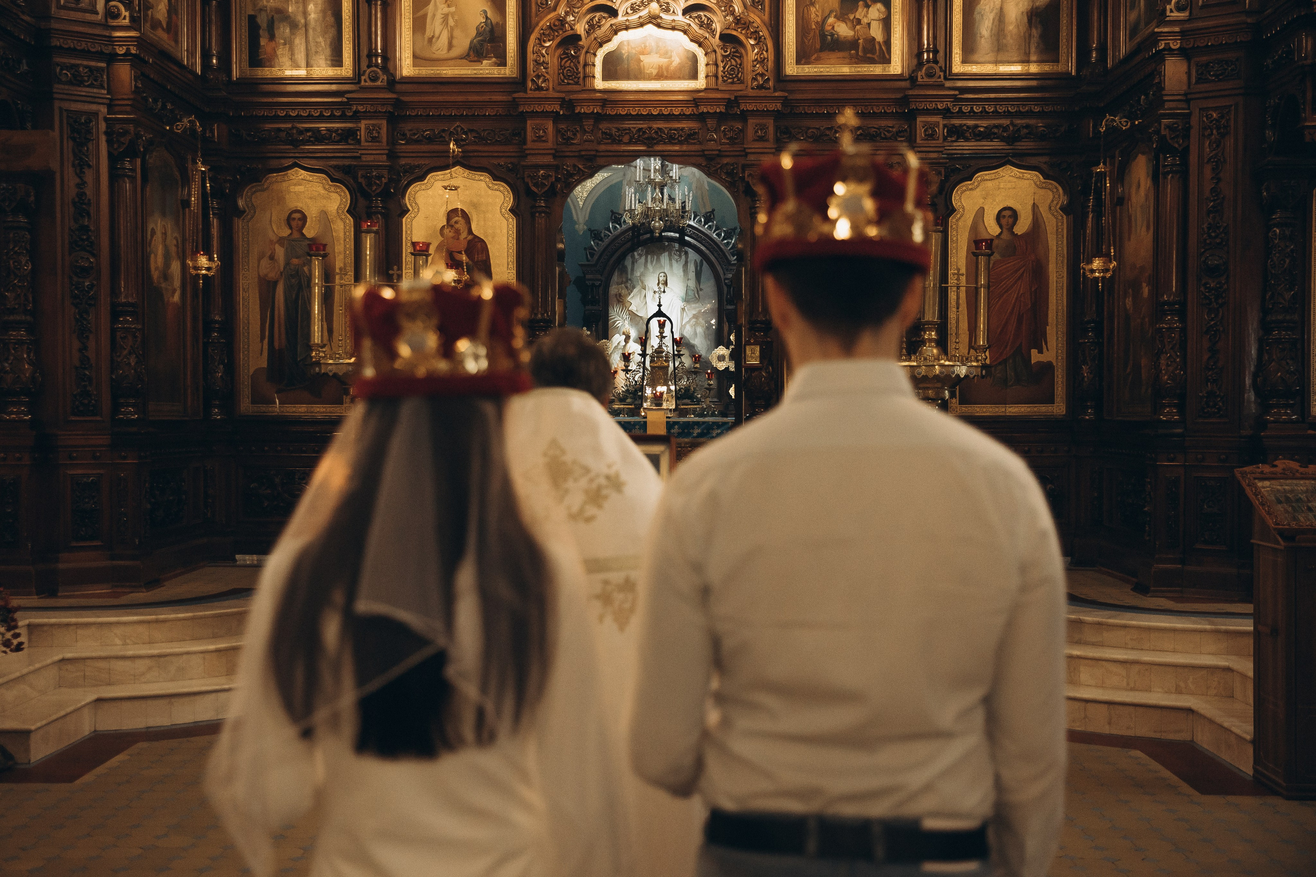 Венчание. Семейный фотограф в Москве и Королеве Евгения Баукова