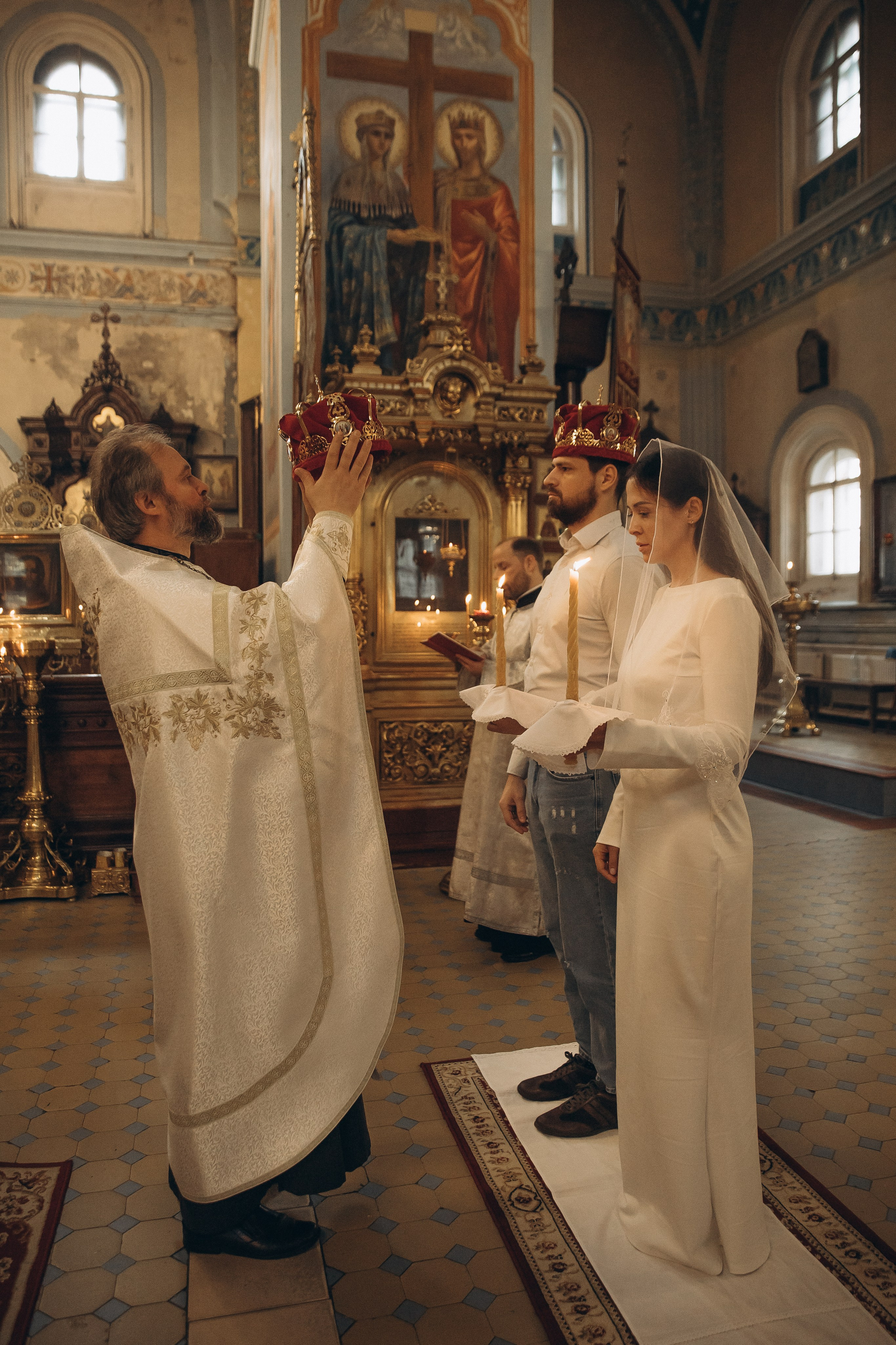 Венчание. Семейный фотограф в Москве и Королеве Евгения Баукова