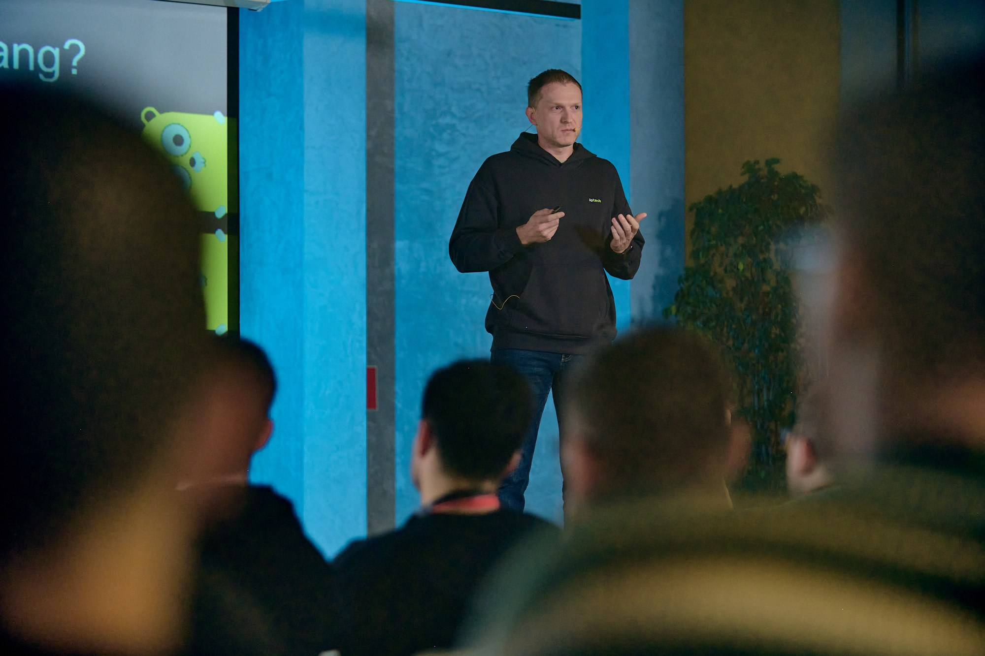 GoLang митап в Lamoda. Репортажный фотограф в Москве Вадим Францев