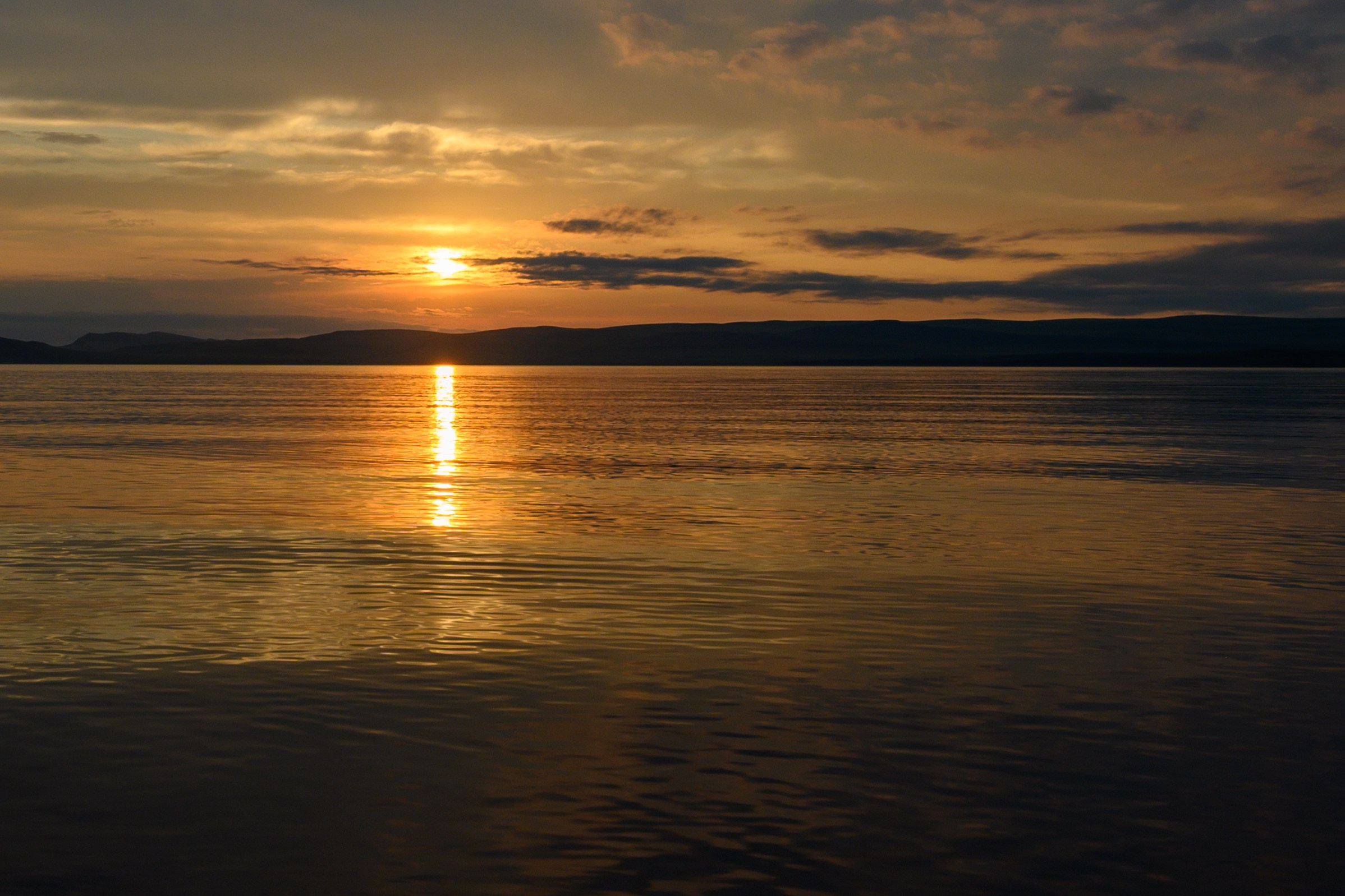 Хакасия. Озеро Белё.