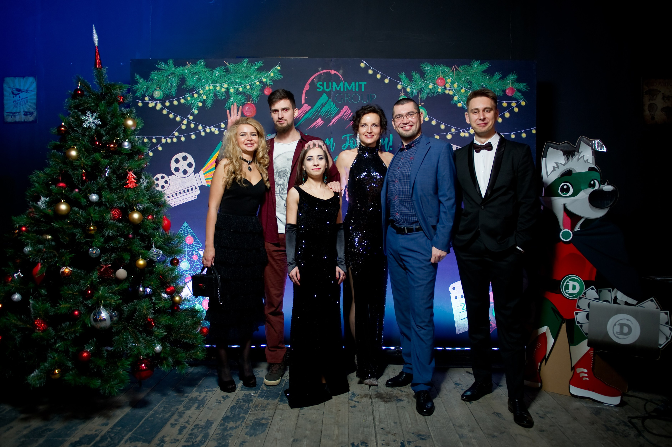 Новогодний корпоратив Summit. Репортажный фотограф и видеограф Слава Думчев. Тимбилдинги, отчетники, корпоративы
