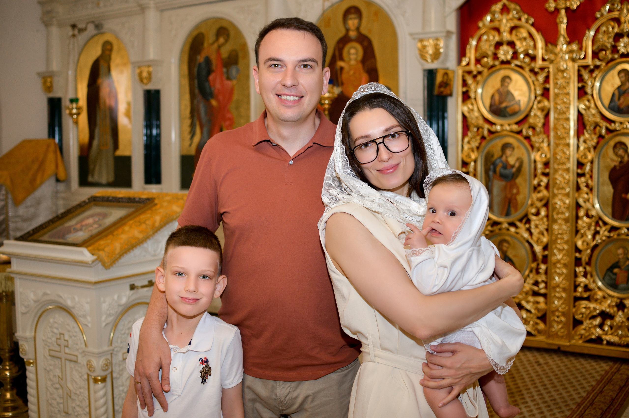 Крещение в Краснодаре. Фотограф новорожденных Краснодар Малышенко Надежда