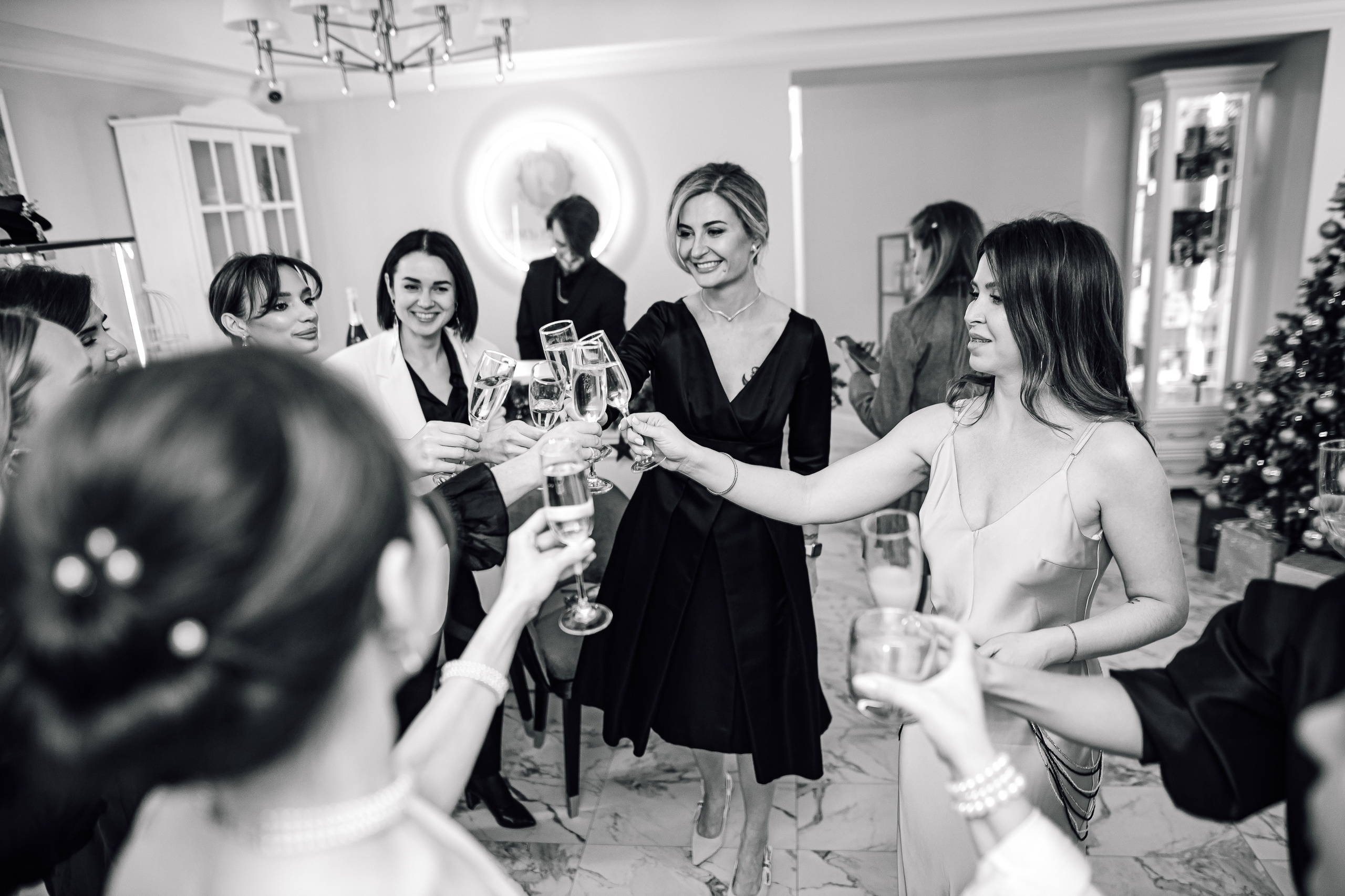 Новый год в доме красоты «Алелль». Свадебный фотограф Михаил Александров