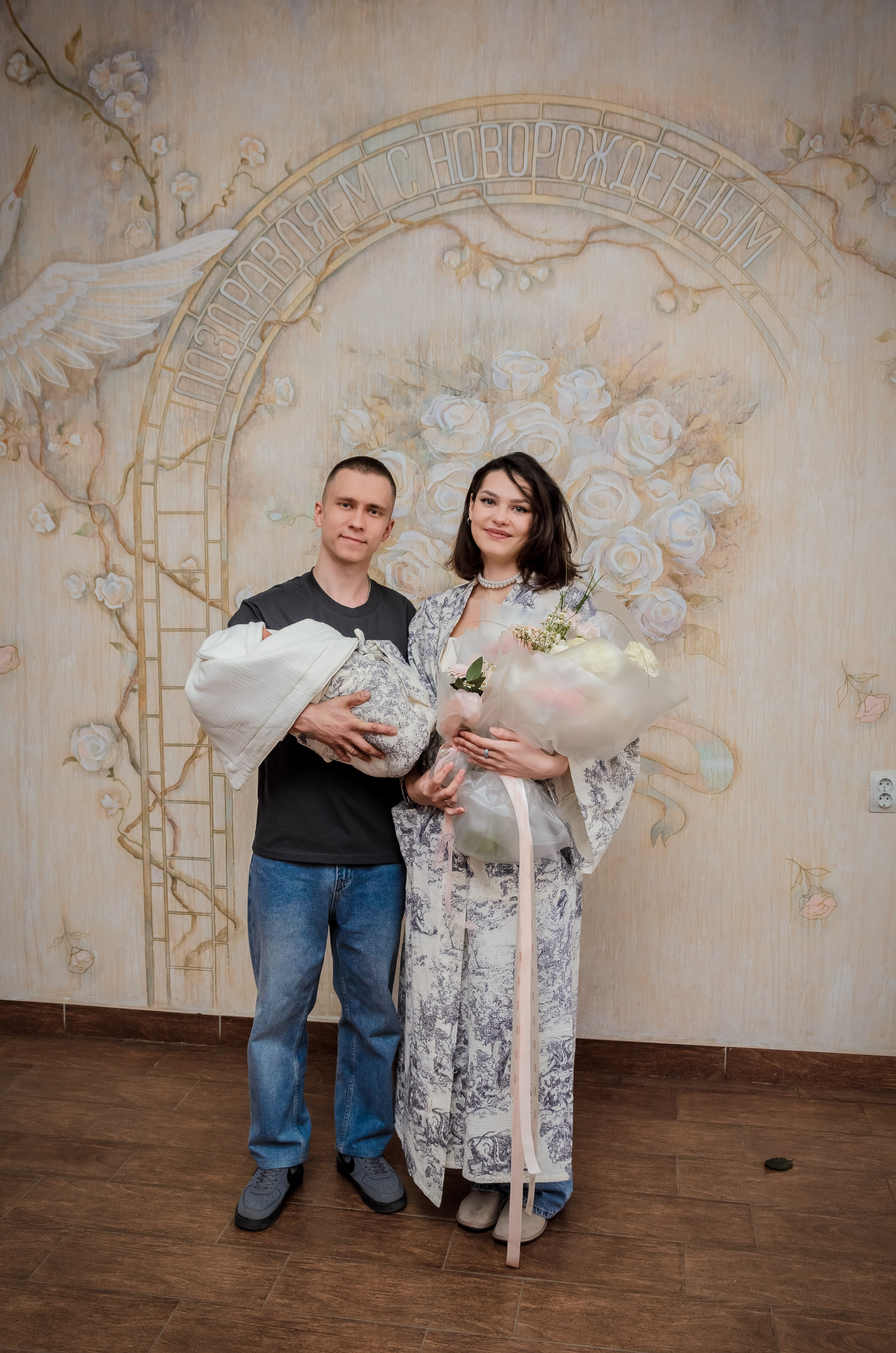 Фотограф на выписку из роддома в Рязани Валя Лялина. Фотограф новорождённых в Рязани, фотосъемка выписки из роддома, крещен