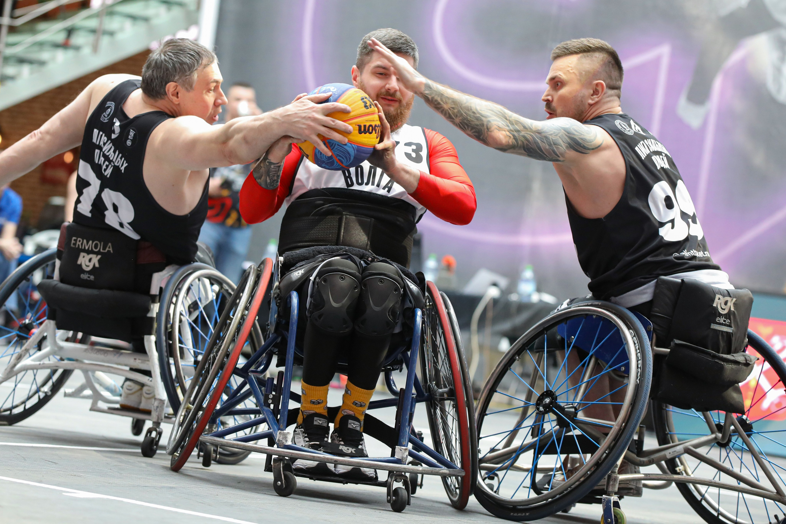 Баскетбол на колясках. Спортивный фотограф в Санкт-Петербурге Наталья Ксенофонтова