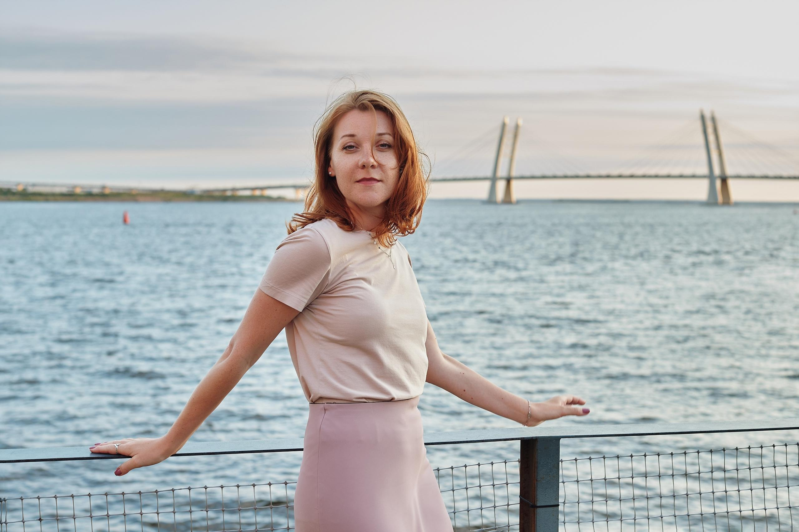 Аня, которую любит солнце. Фотограф Валерий Сабрам