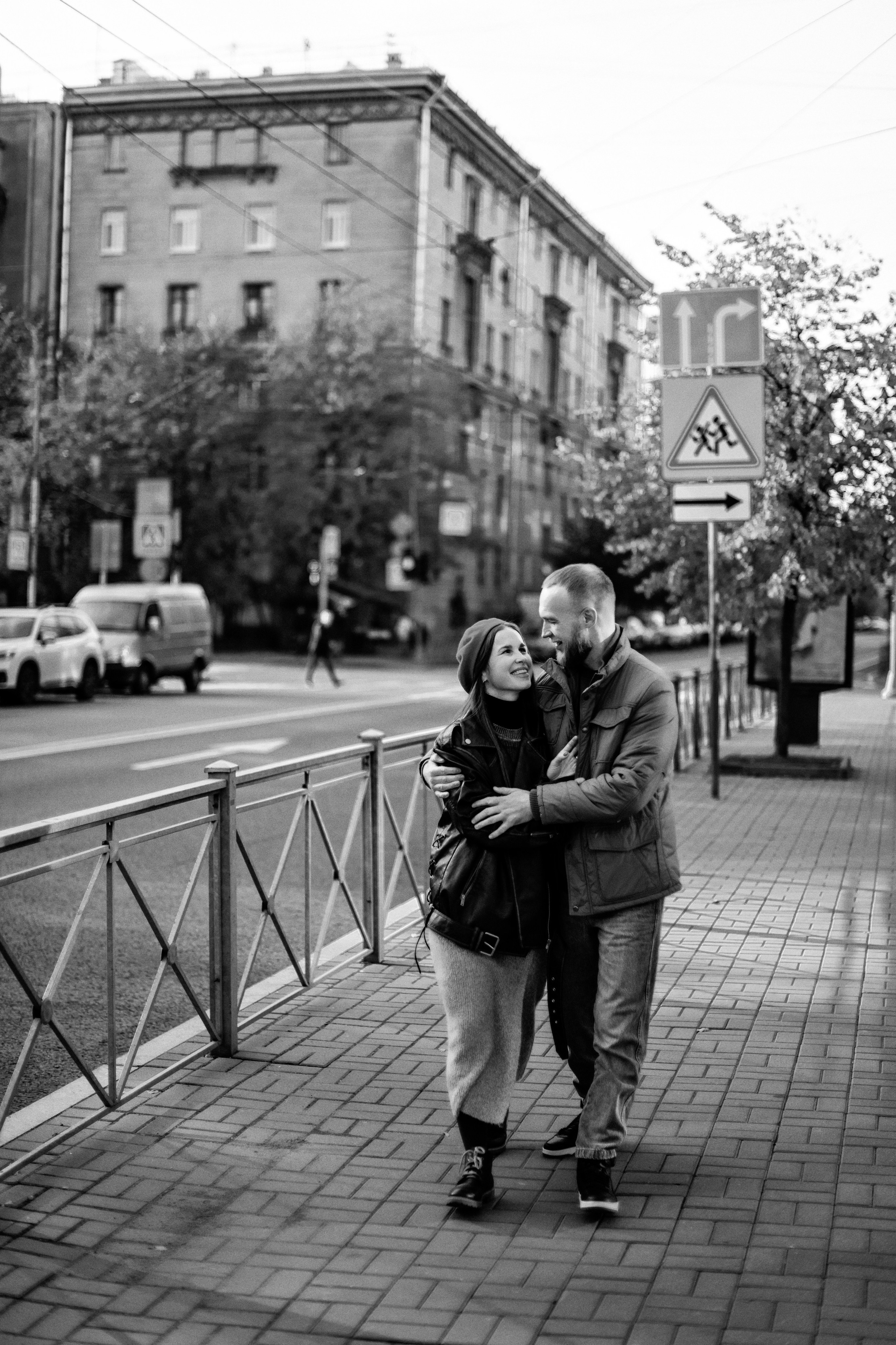 Люба и Коля. Осень на Петроградке. Свадебный фотограф в Санкт-Петербурге София Шубик