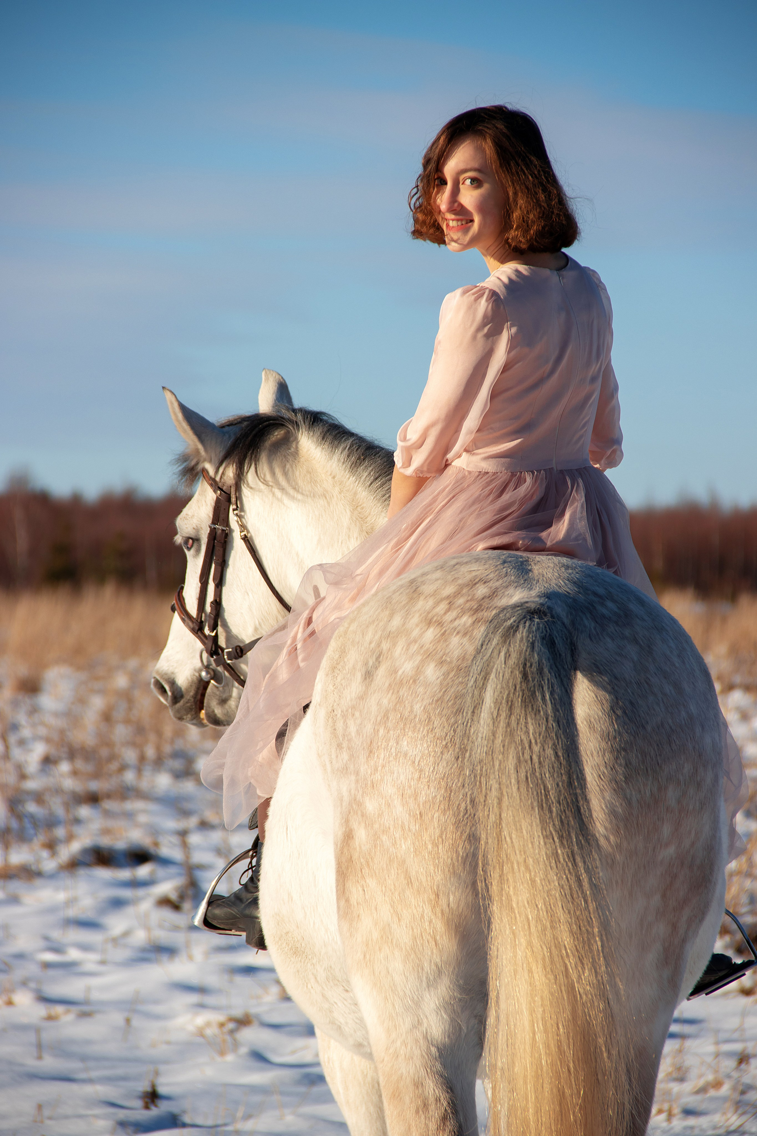 Юная красавица на коне. Фотограф в Москве Юлия Карпова