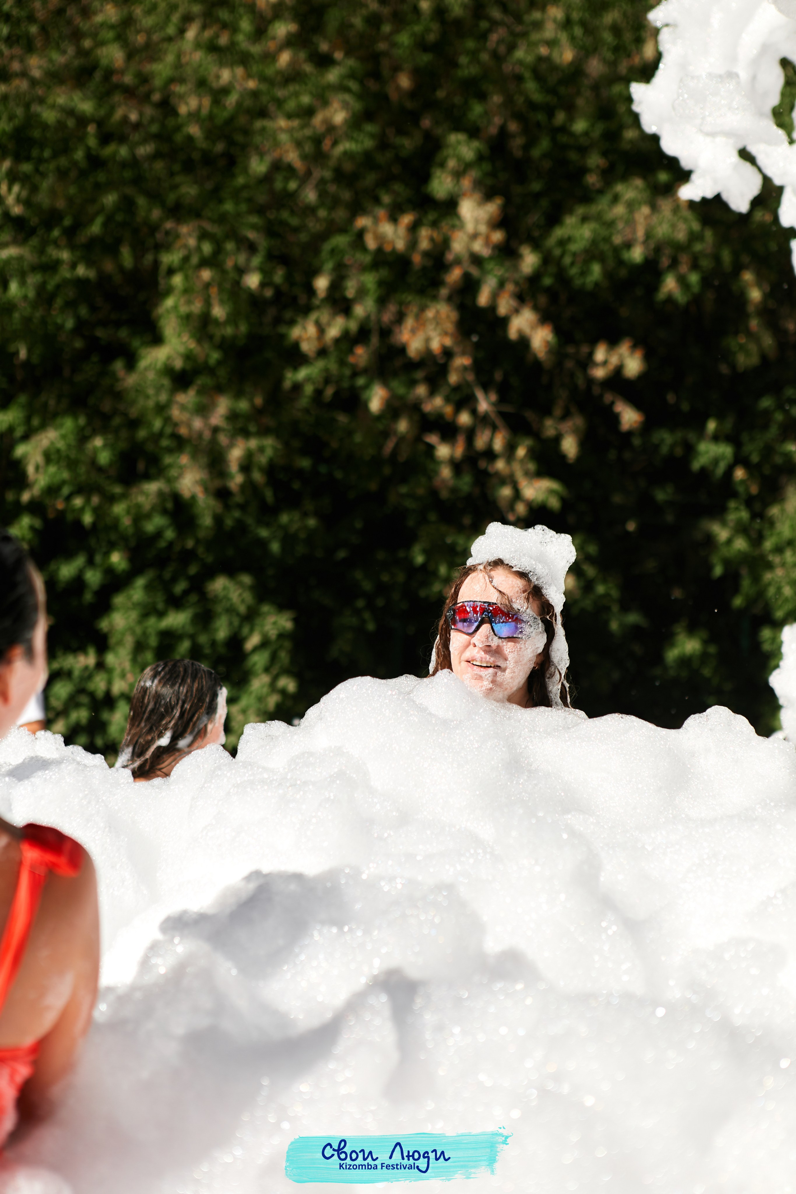 Foam party. Свадебный фотограф