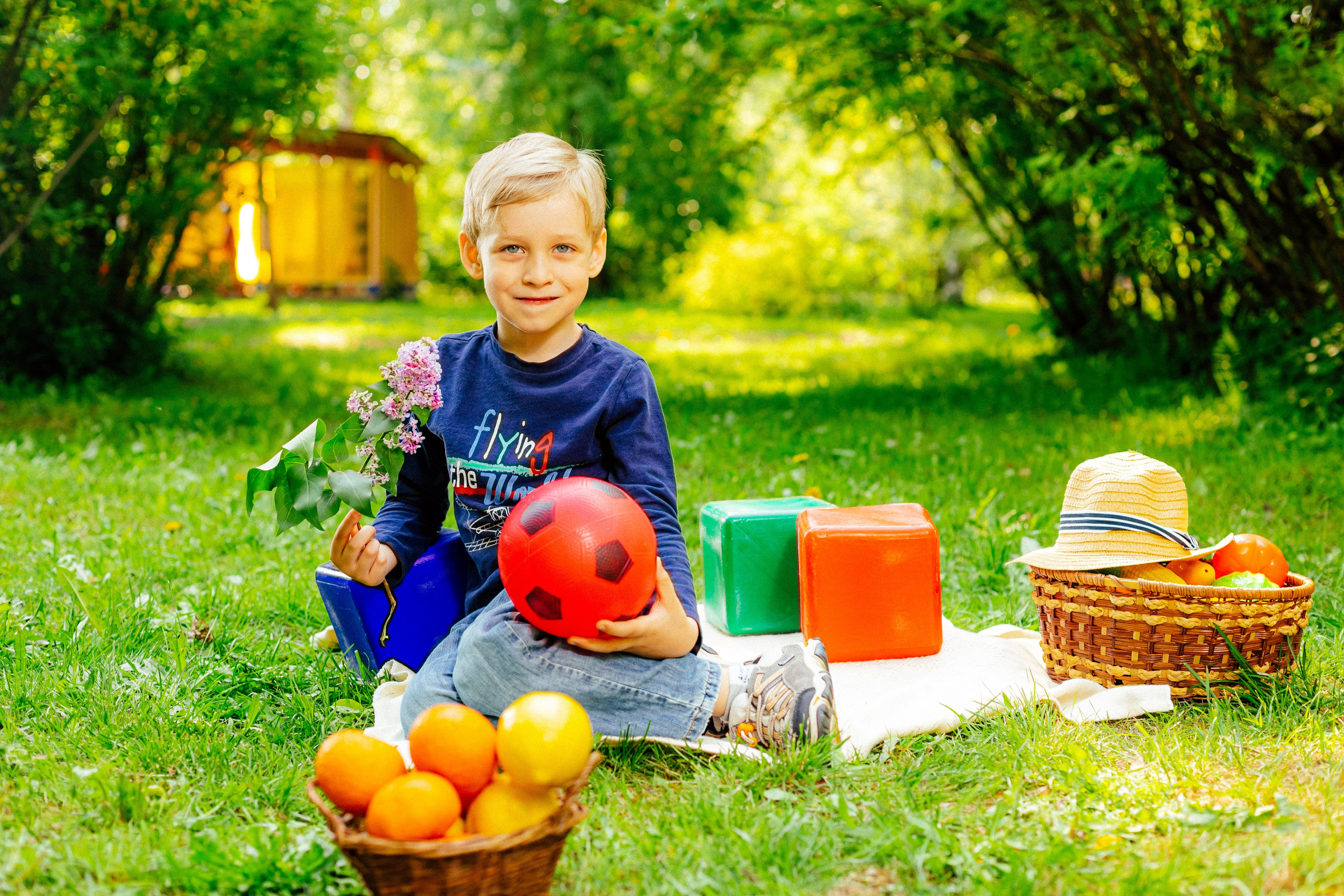 Детский сад, весна. Семейный фотограф Любовь Саркеева