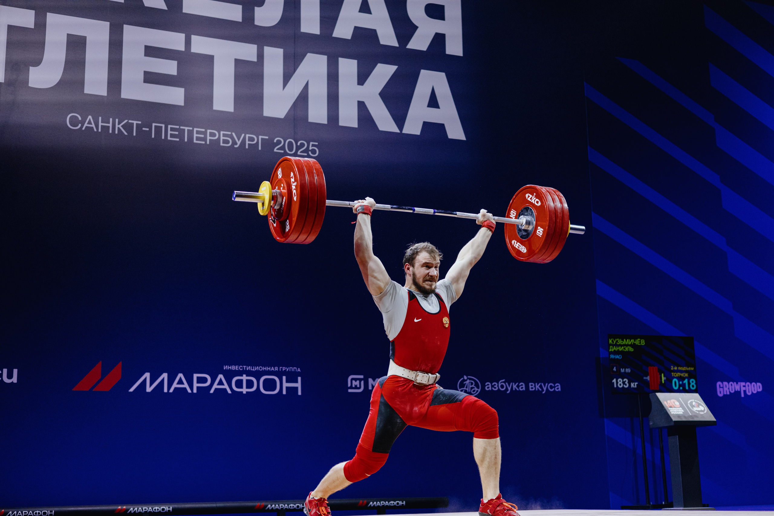 Чемпионат России по тяжелой атлетике 2025. Фотограф в Москве и Санкт-Петербурге Дарина