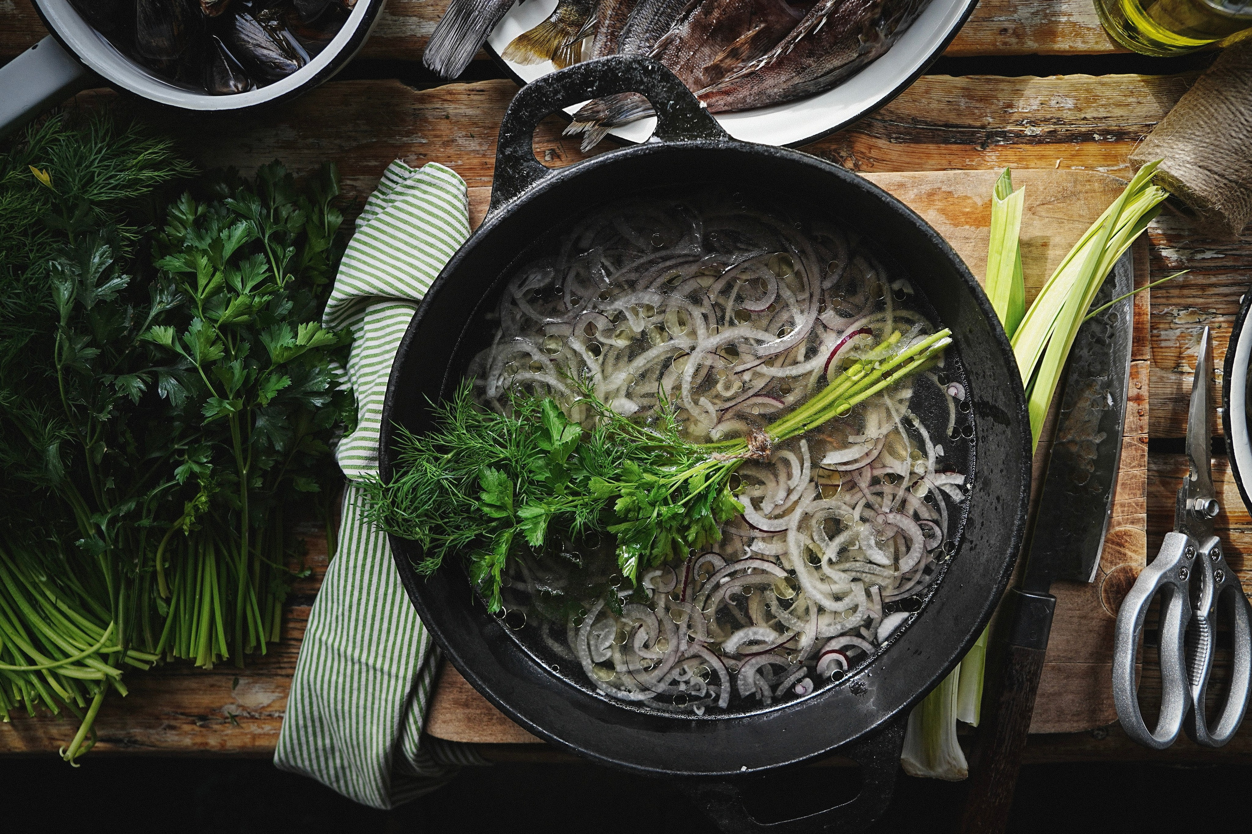 Фотосессия для рыбного ресторана. Фотограф в Крыму Алевтина Швец