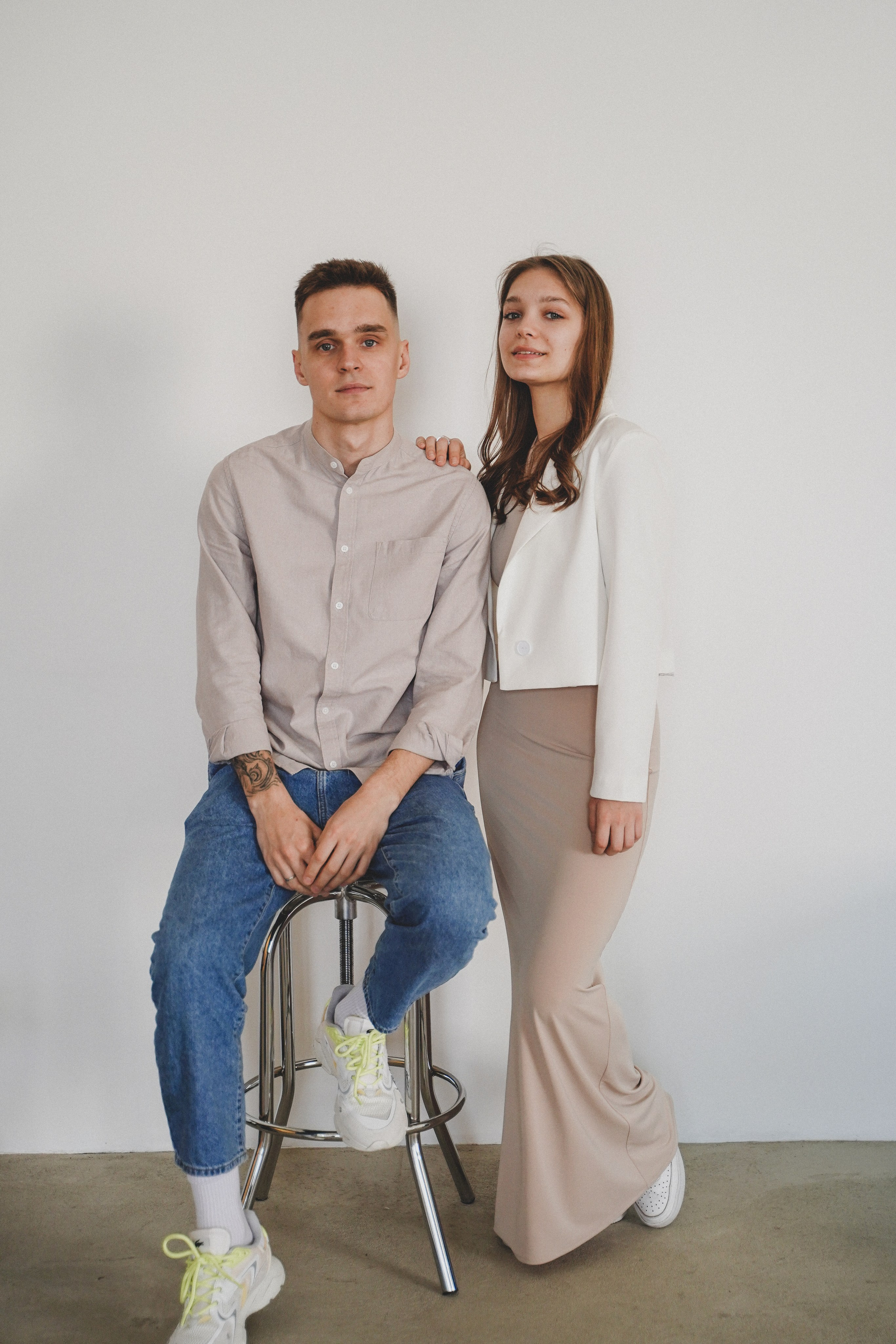 Фотосессия большой семьи в студии. Семейный и женский фотограф в Краснодаре Анастасия Приймак