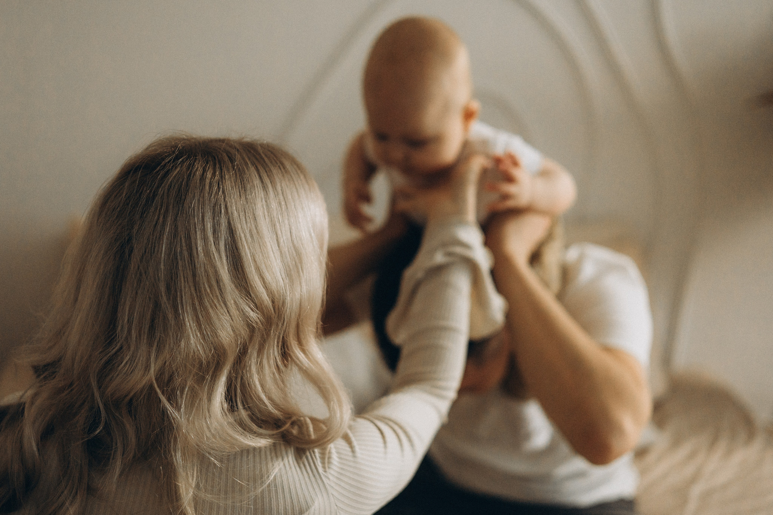 Семейная фотосессия с малышом. Семейный фотограф в Ижевске Даша Денисова