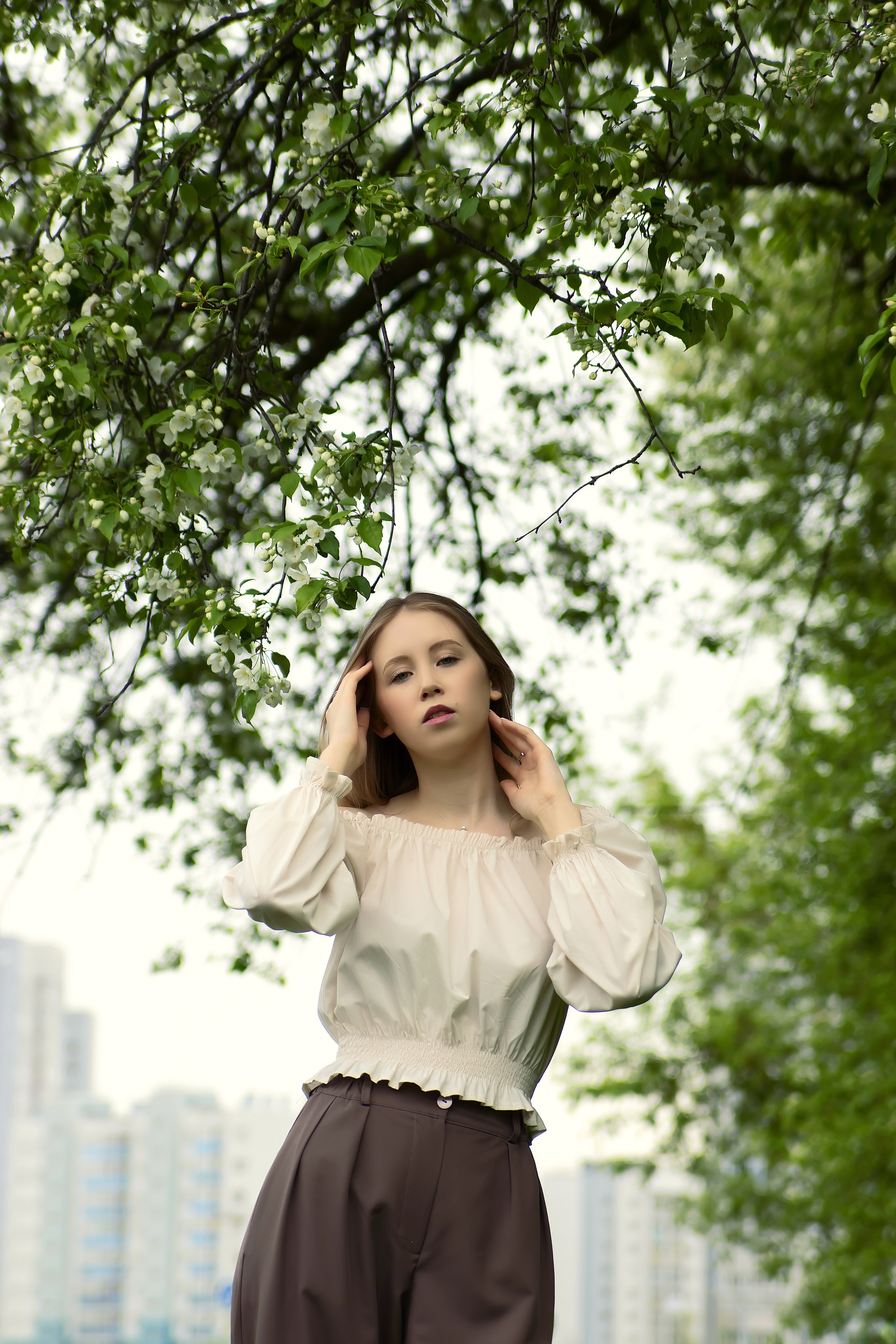 Индивидуальная фотосессия на цветении. Детский и семейный фотограф Кемерово Антонина Семеркова!