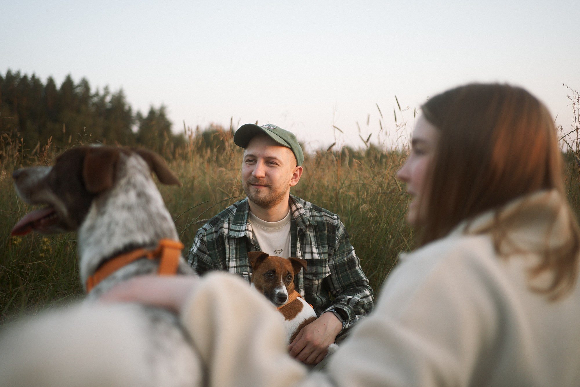 Даша, Антон, Фиби и Шейли. Фотограф анималист Москва Дарья