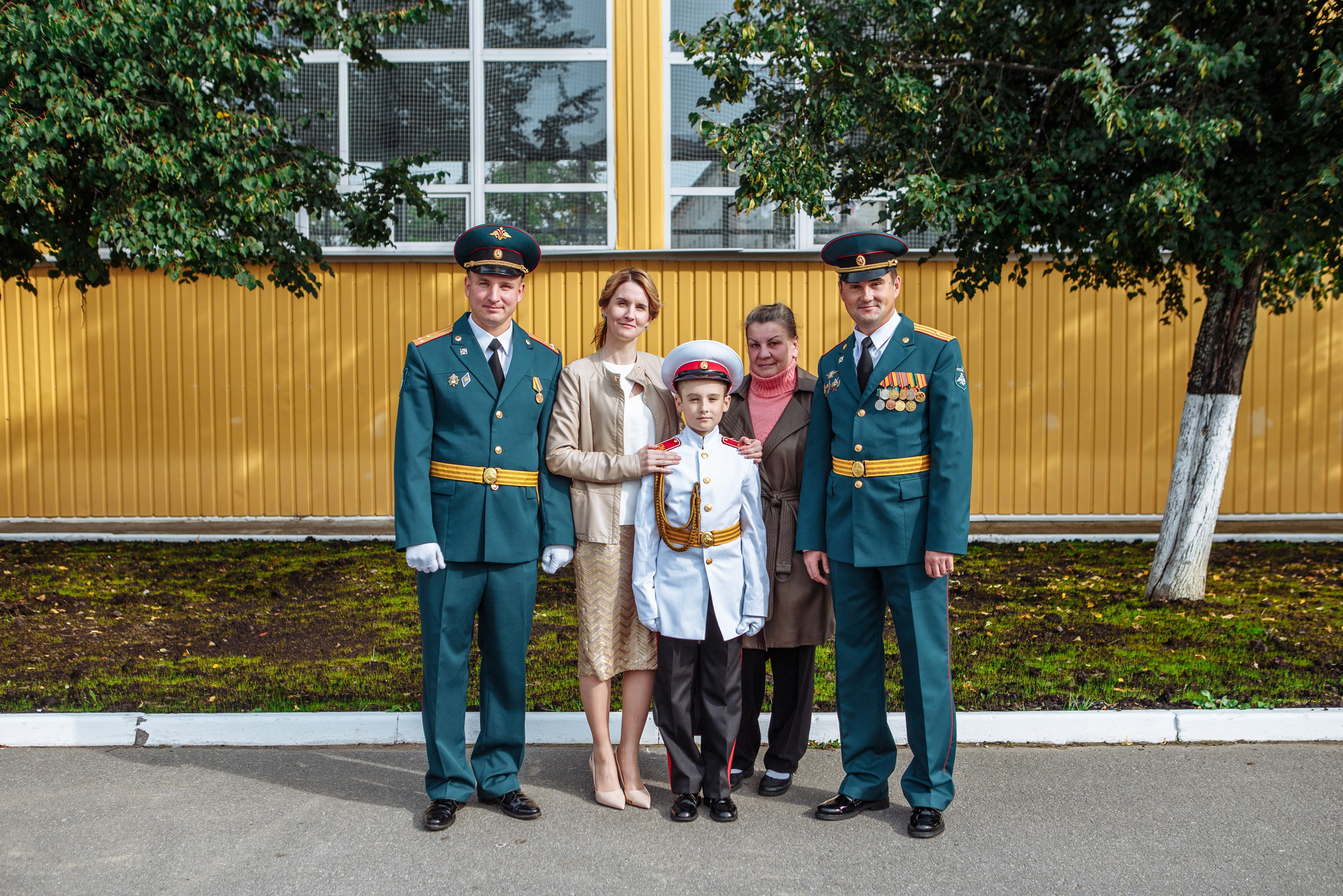 Фото выпускного кадетского училища