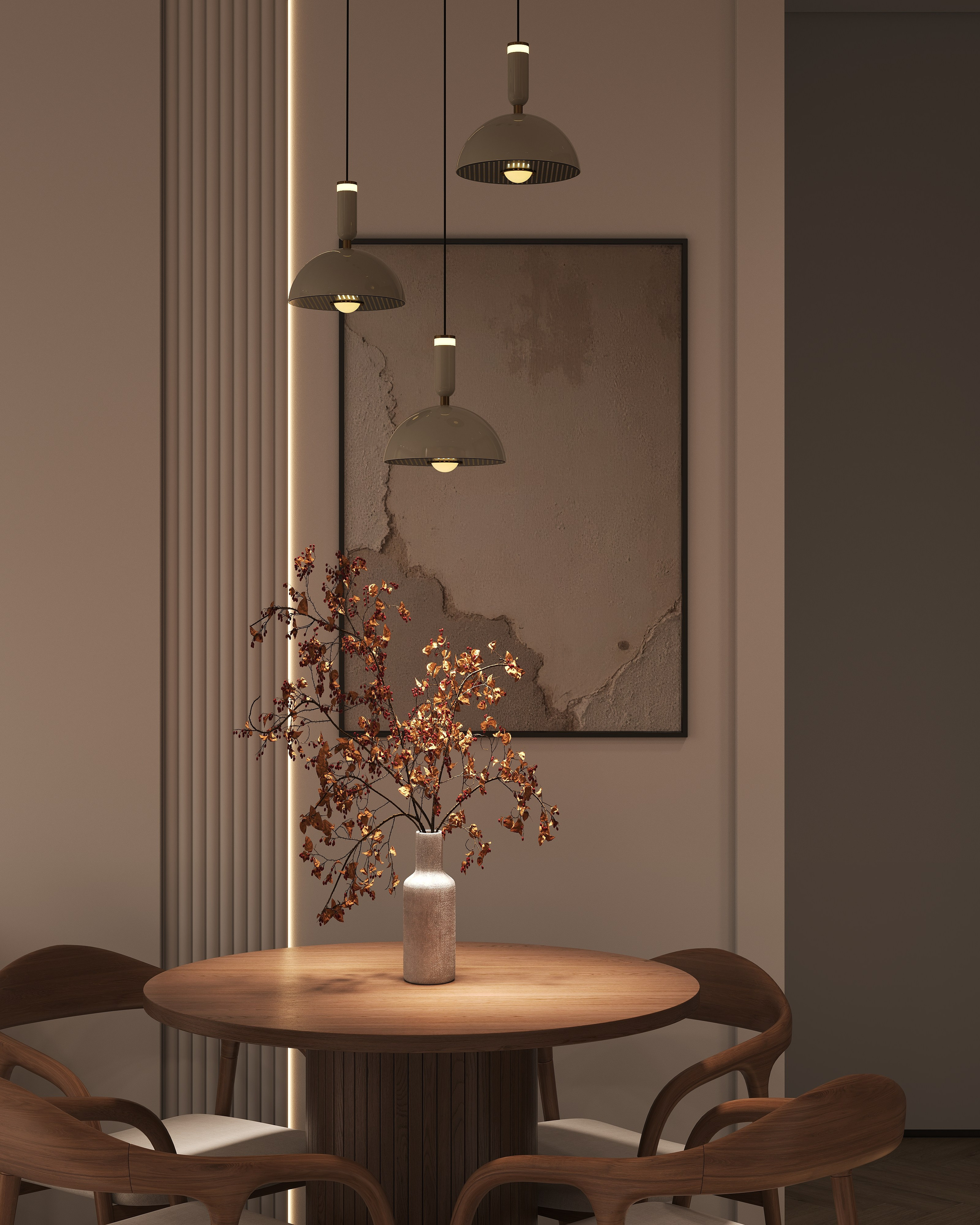 16  m² КУХНЯ-ГОСТИНАЯ. 3d визуализатор