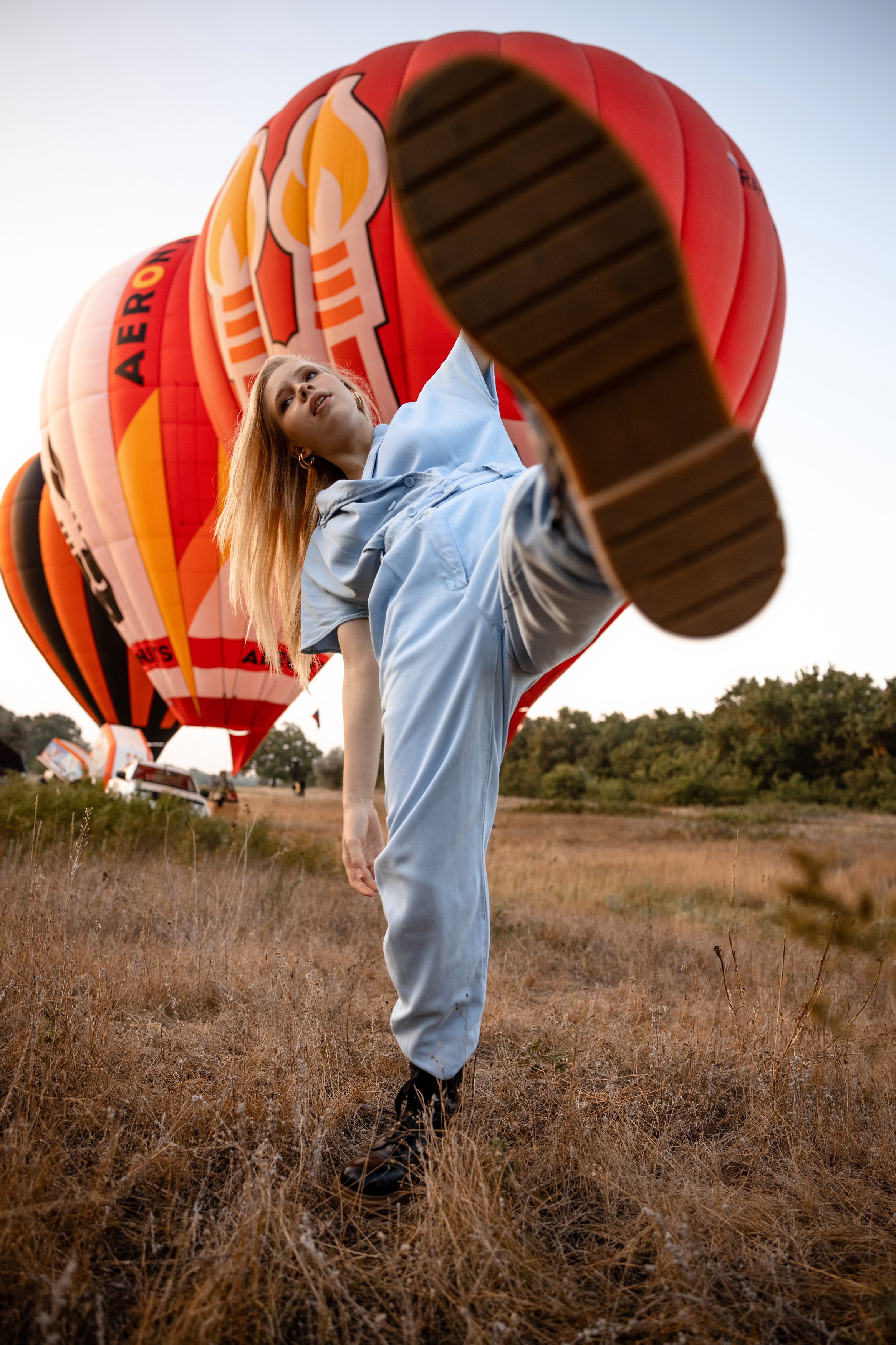 Ксюша, воздушный шар. Татьяна Мирзоян