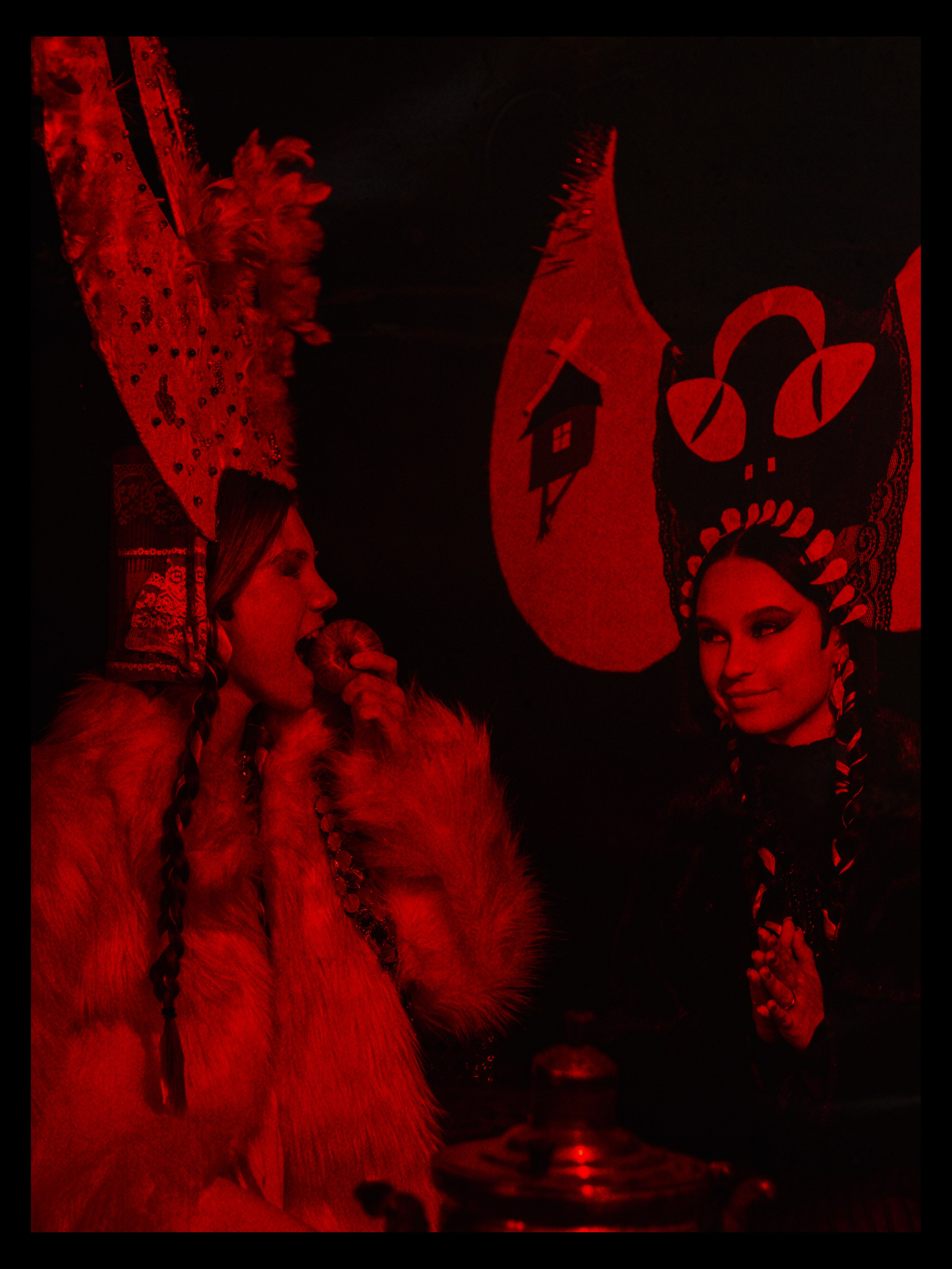 Кокошники. Маська