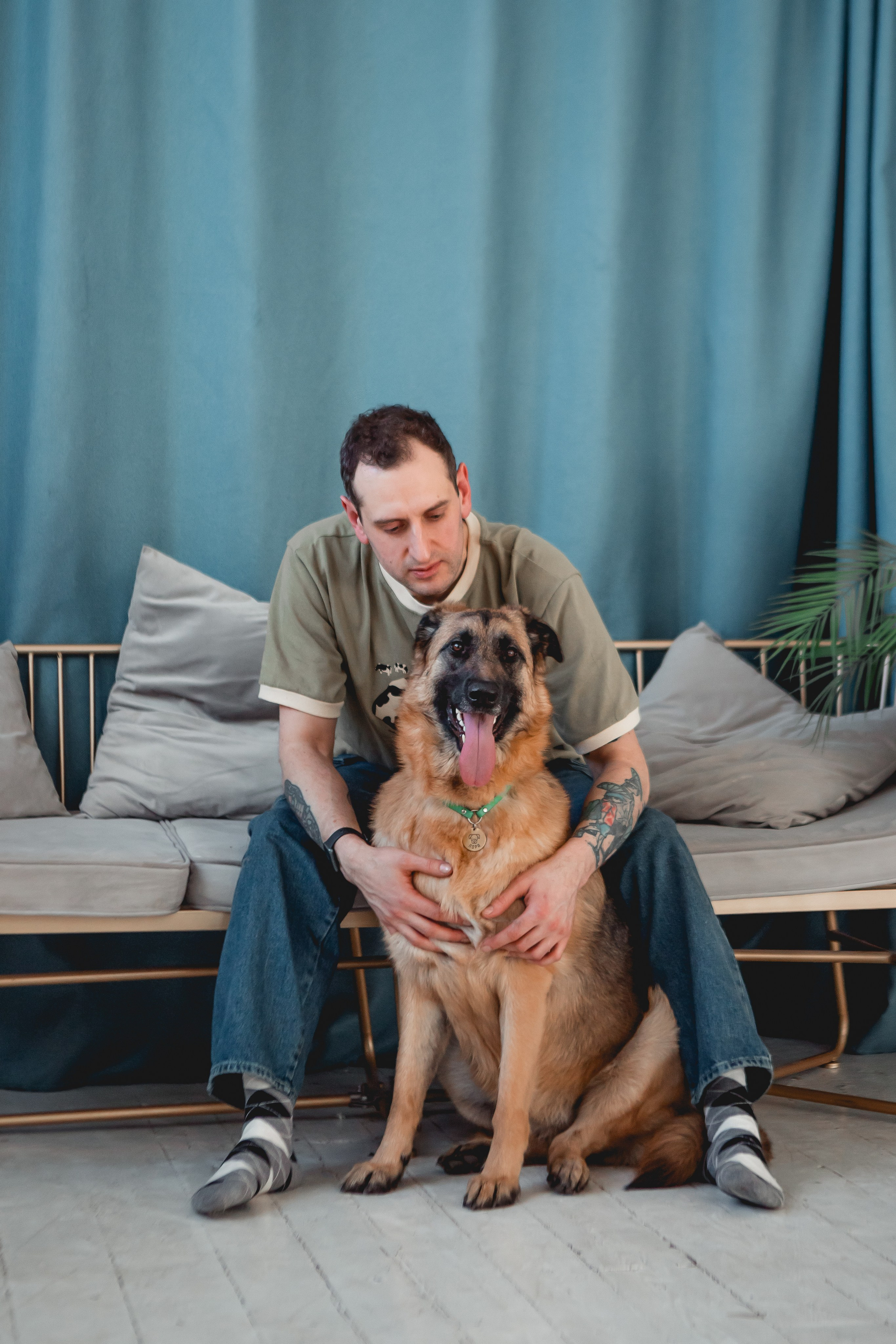 Игорь и Лора. Семейный фотограф анималист Мария Крючкова