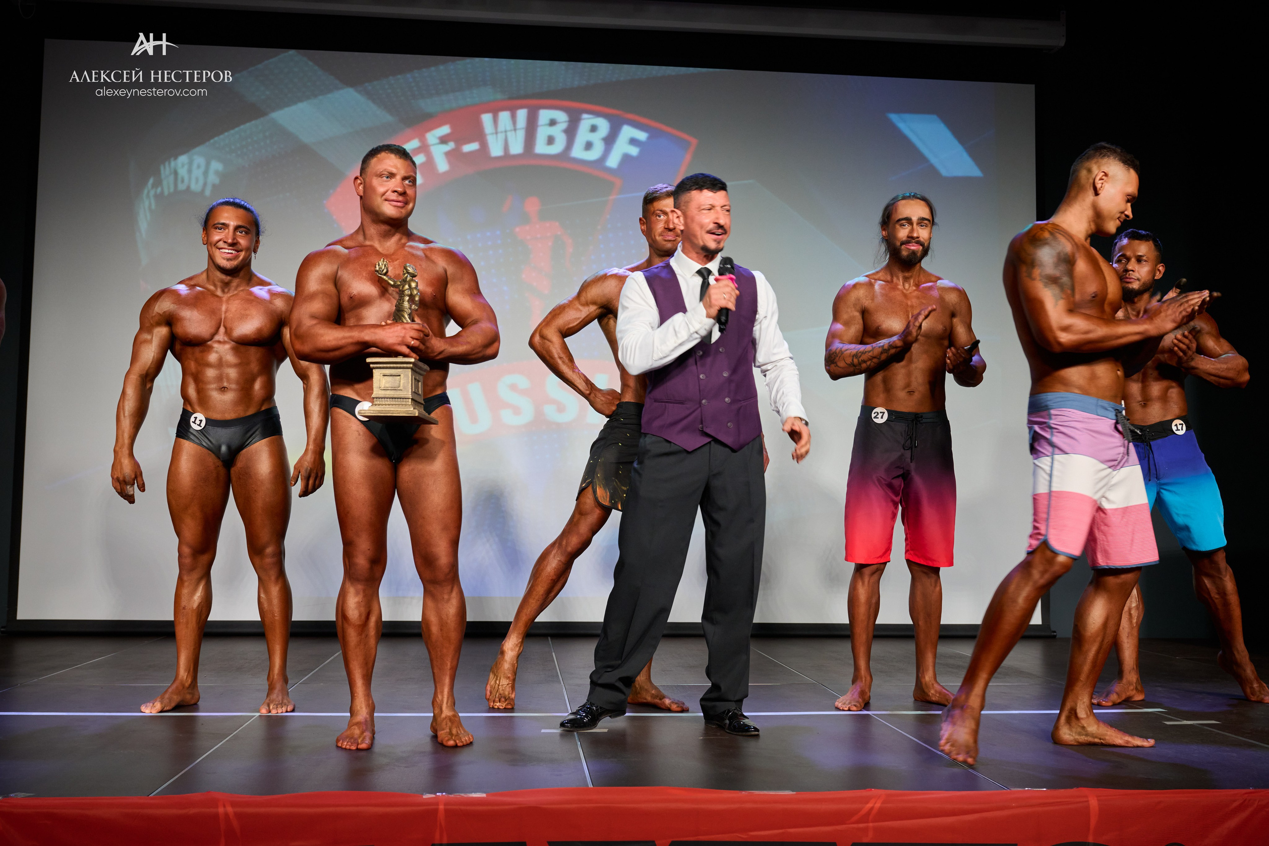 Фото с турнира «Прометей 2, WFF-WBBF Russia» 26 октября 2025. Спортивный фитнес фотограф Алексей Нестеров