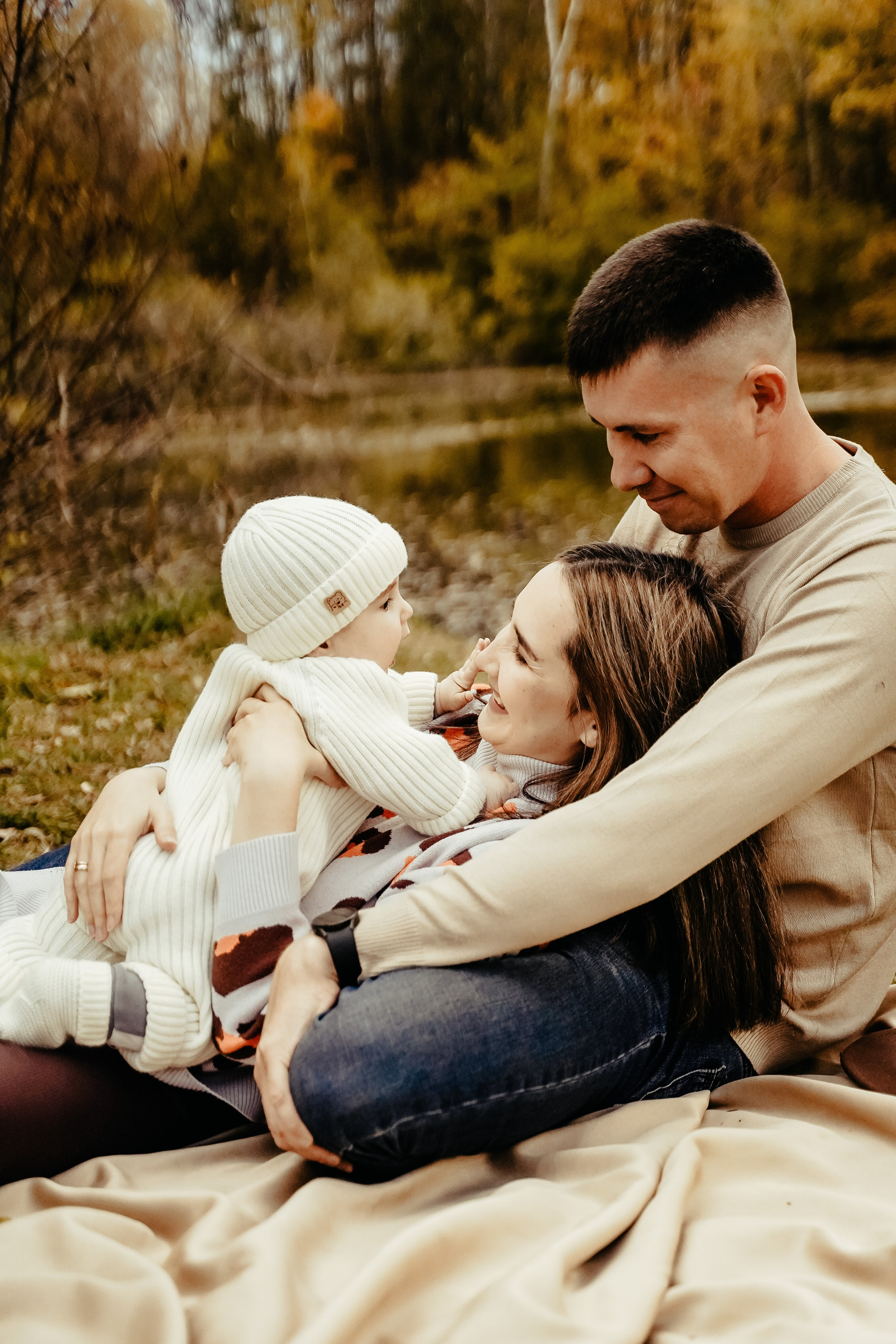 Семейная съемка на озере. Бирск