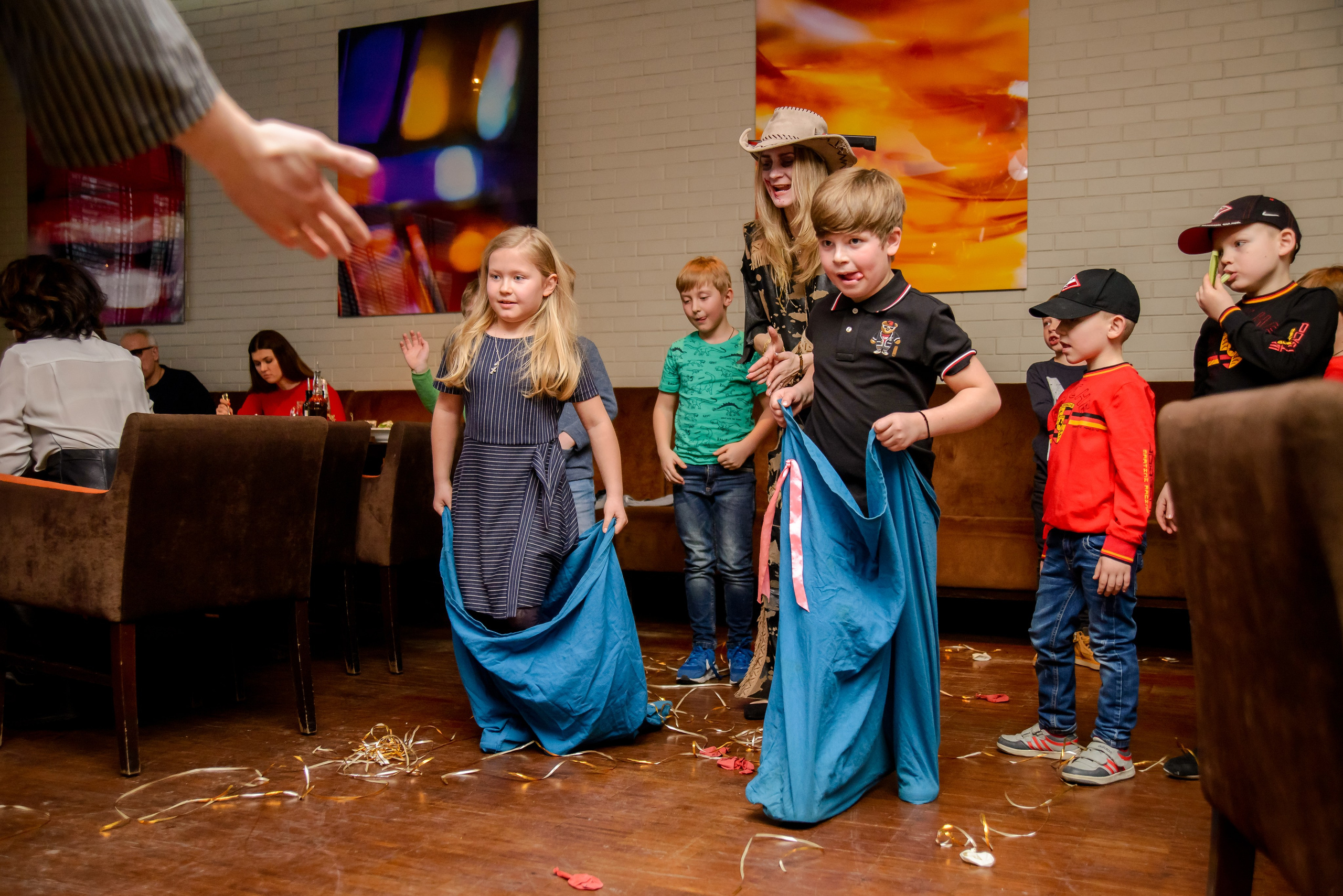 Детский день рождения в ресторане