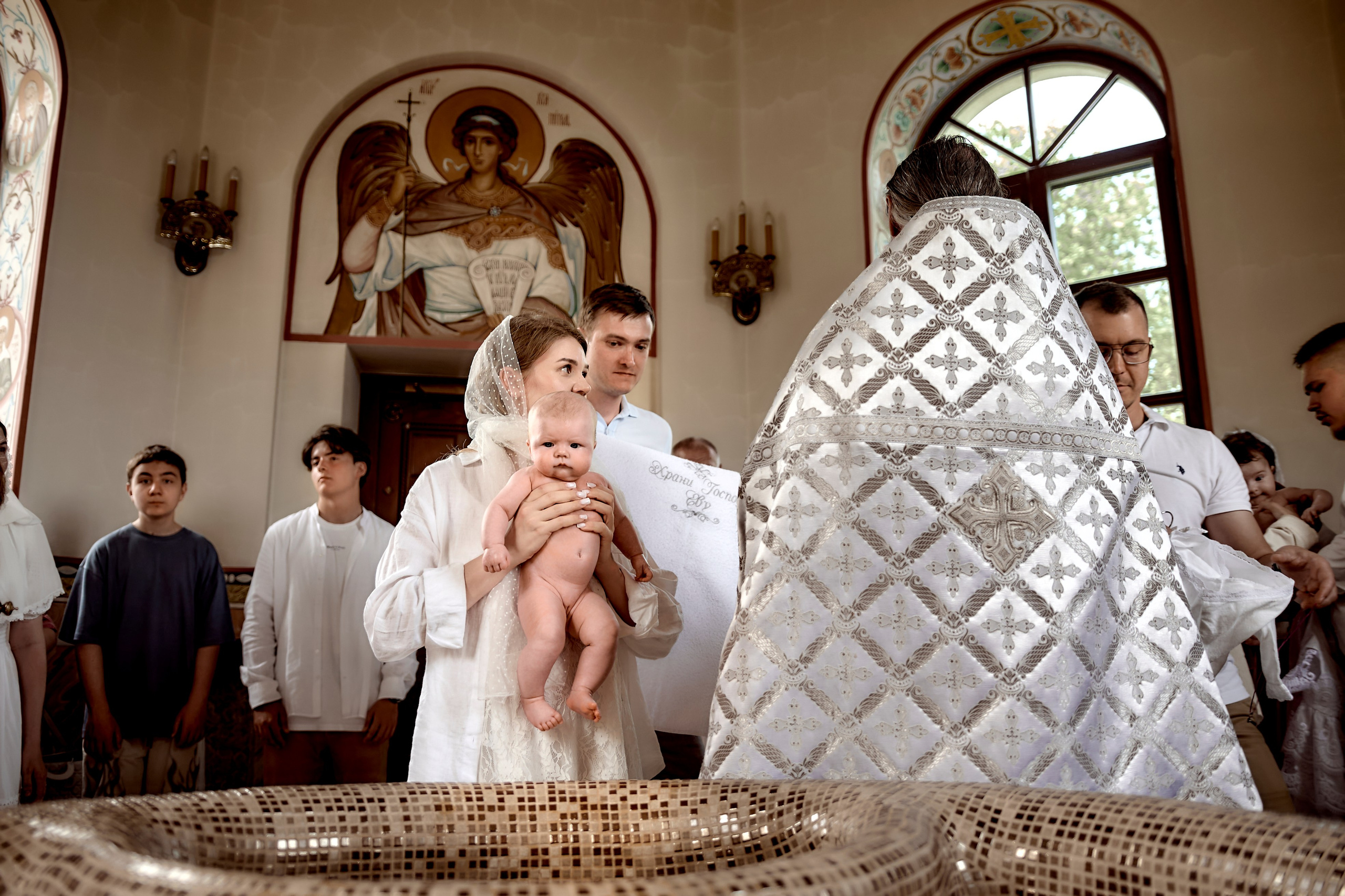 Таинство Крещения Евы. Фотограф на Крещение и Венчание в Одинцово