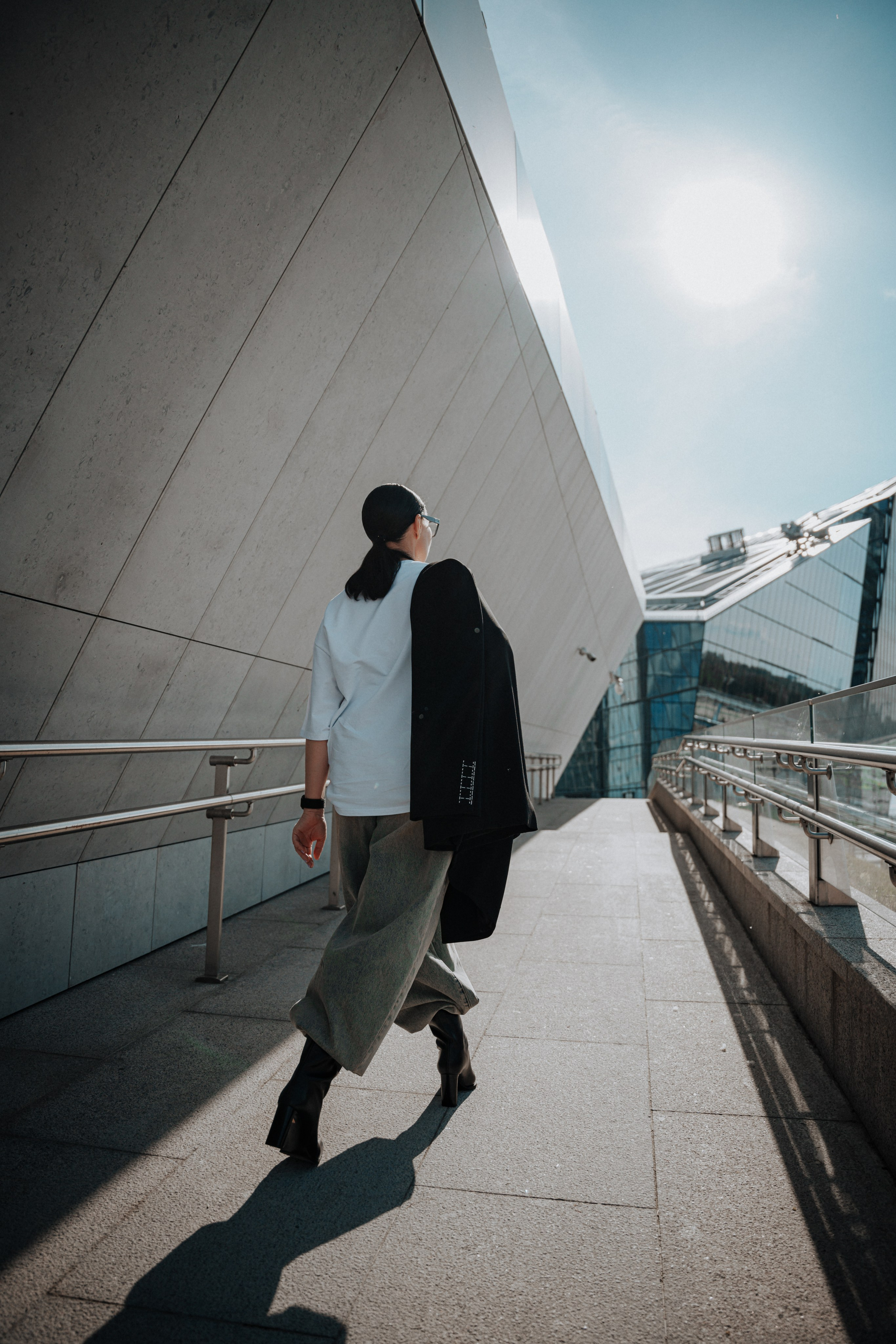 Елена. Лахта центр. Портретный фотограф в Санкт-Петербурге Дмитриева Наталия