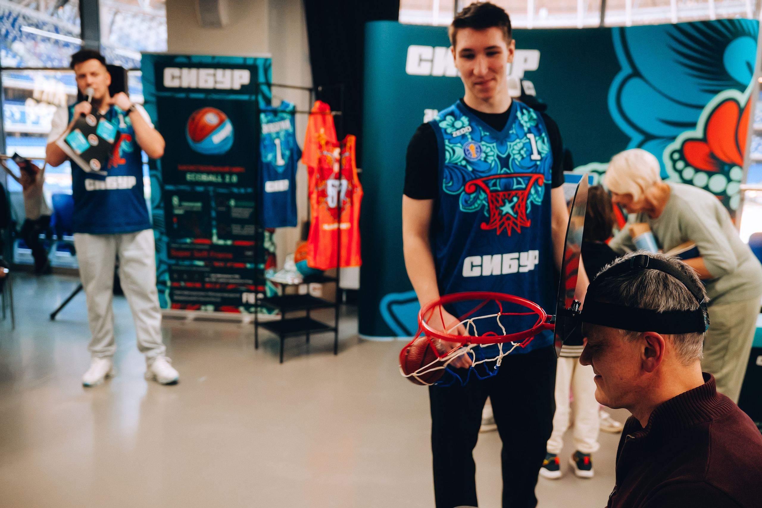 Сибур на Матче Всех Звезд 2025 Единой Лиги ВТБ. Фотограф и видеограф Мария Банщикова, Солнечногорск, Москва