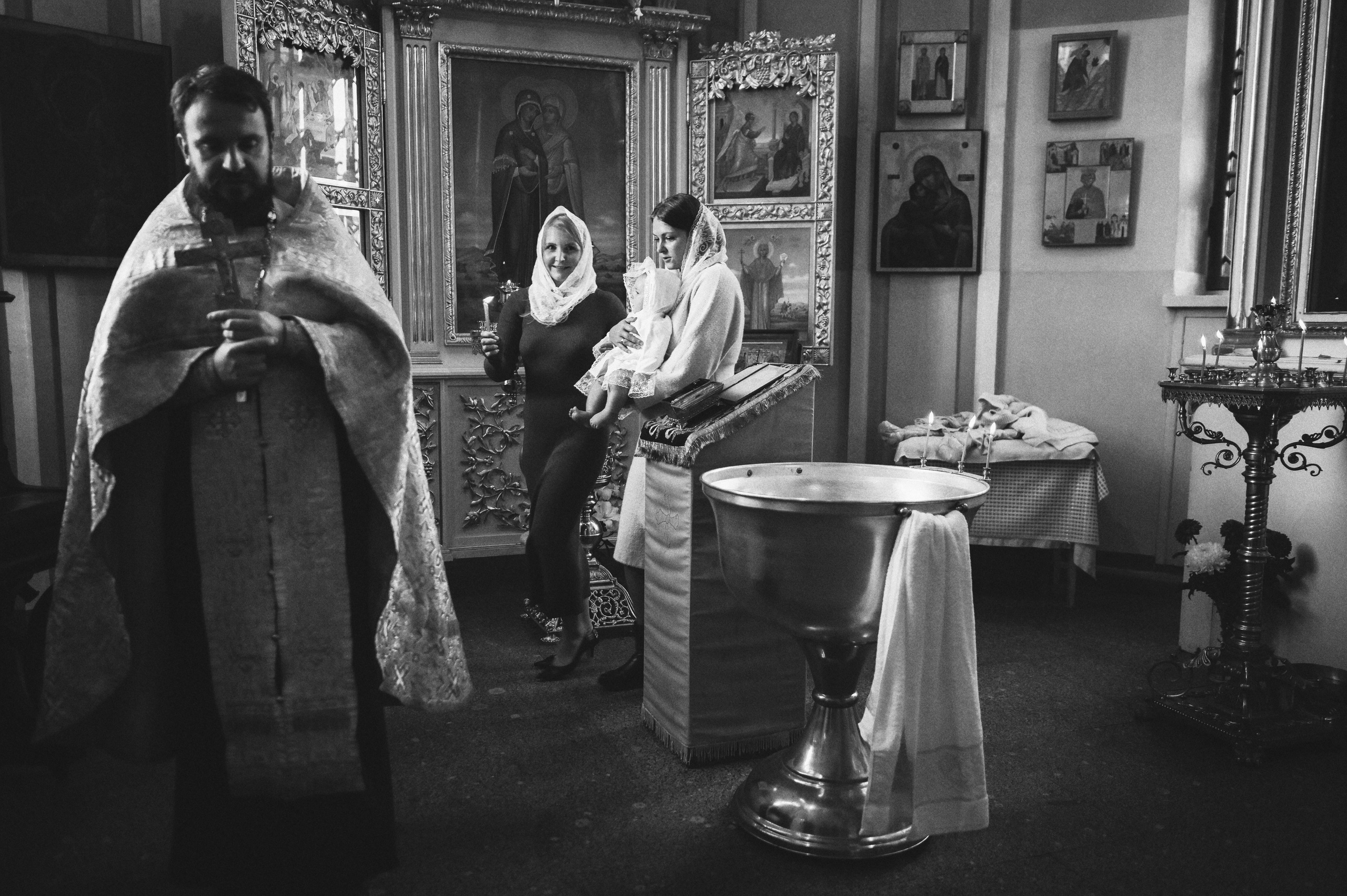 Крещение Любочки. Семейный и свадебный фотограф в Санкт-Петербурге Яна