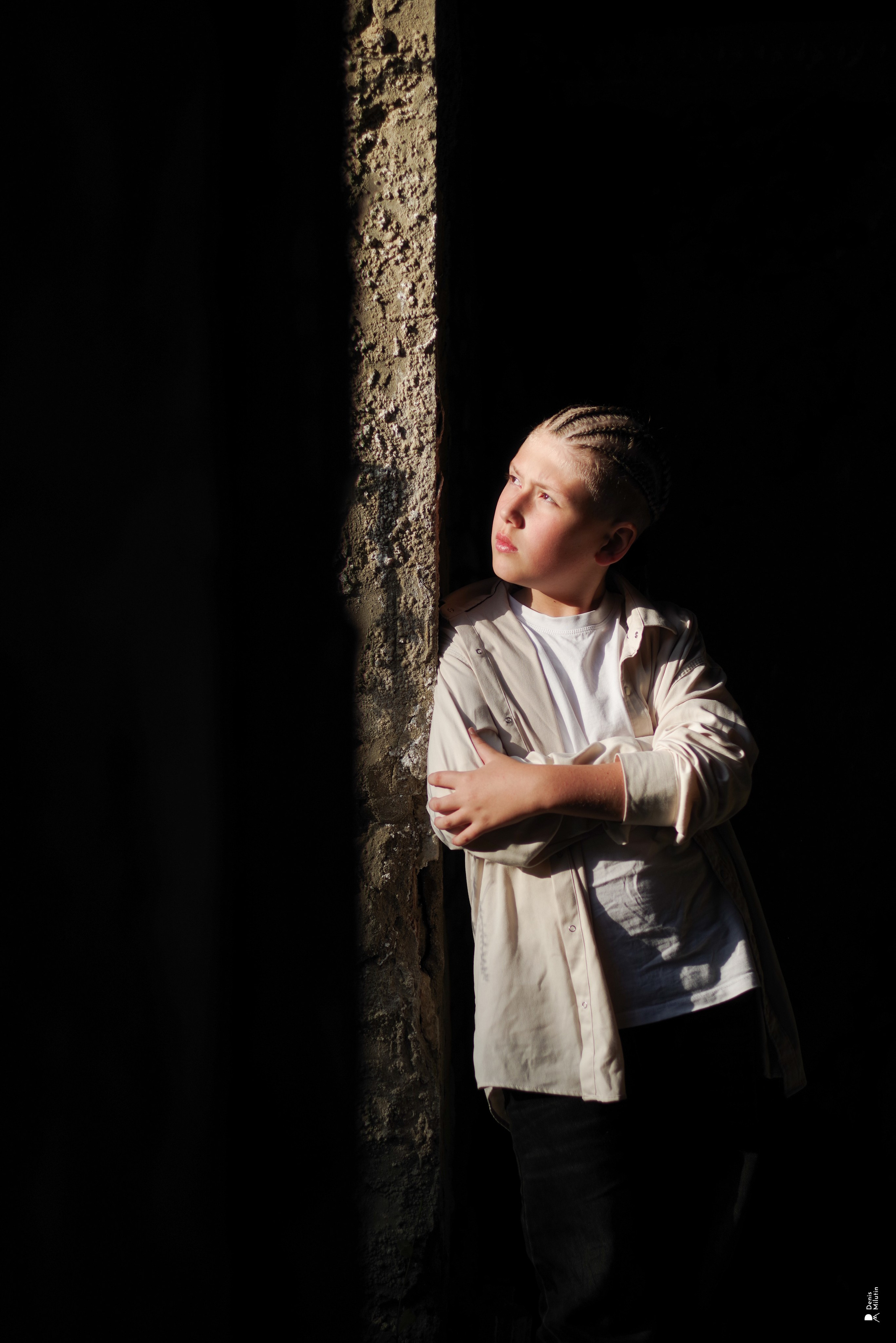 Виолончелист. Портретный фотограф Денис Милютин