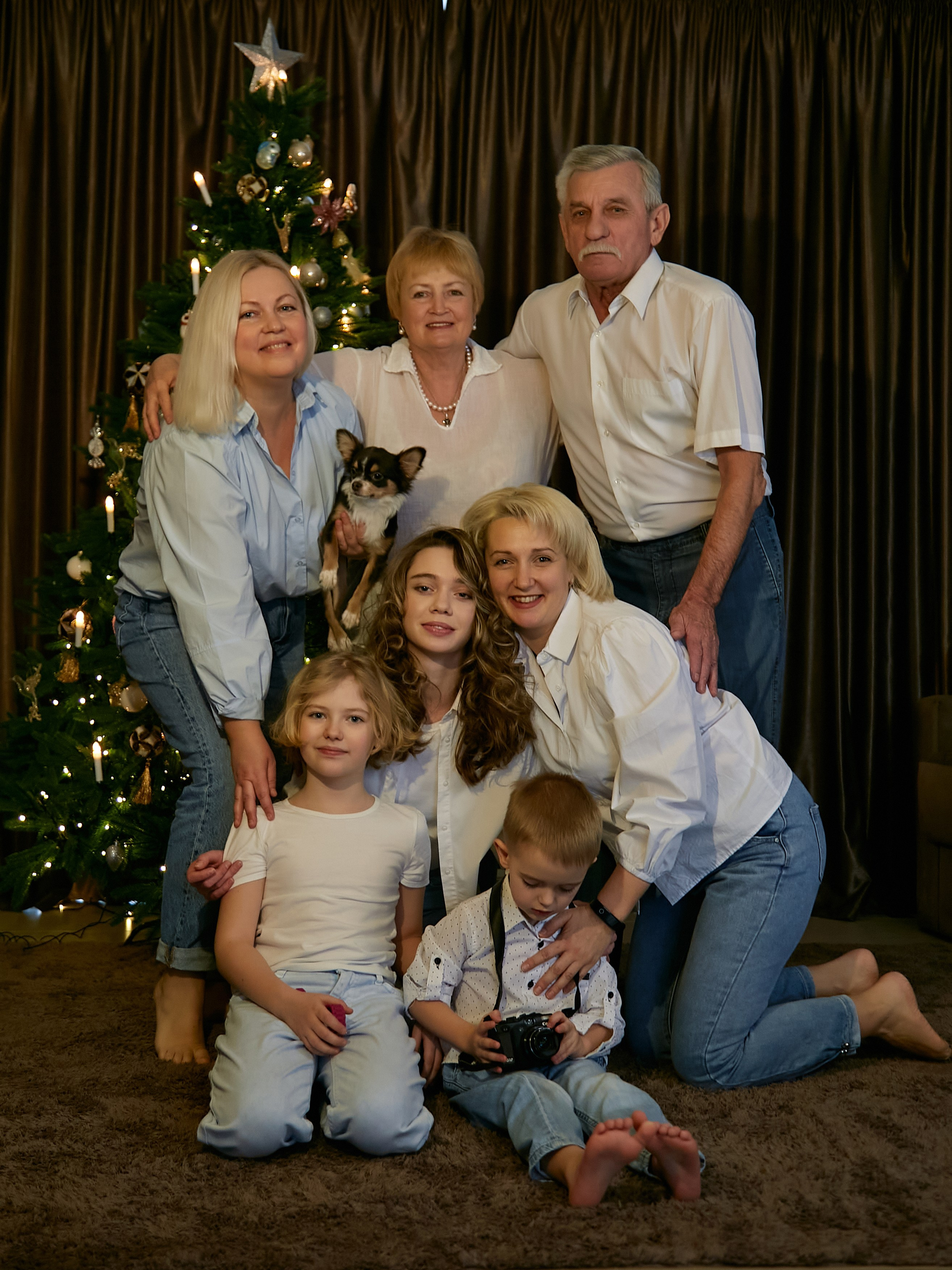 Новый год большой семьи. Budanovaphoto.ru